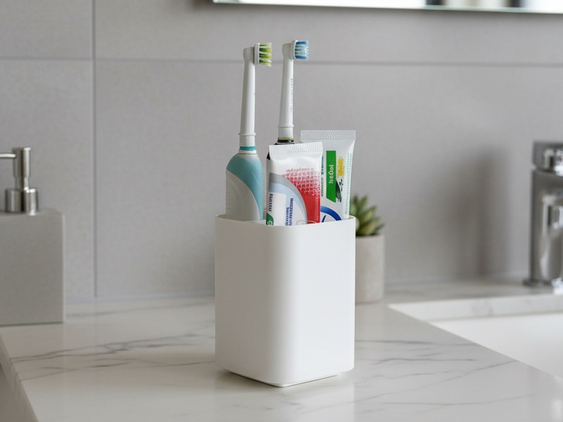 Minimalist Toothbrush & Toothpaste Organizer