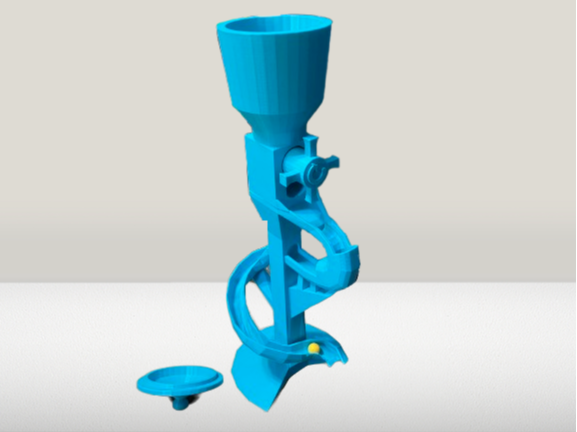Round Candy Dispenser/Marble Run