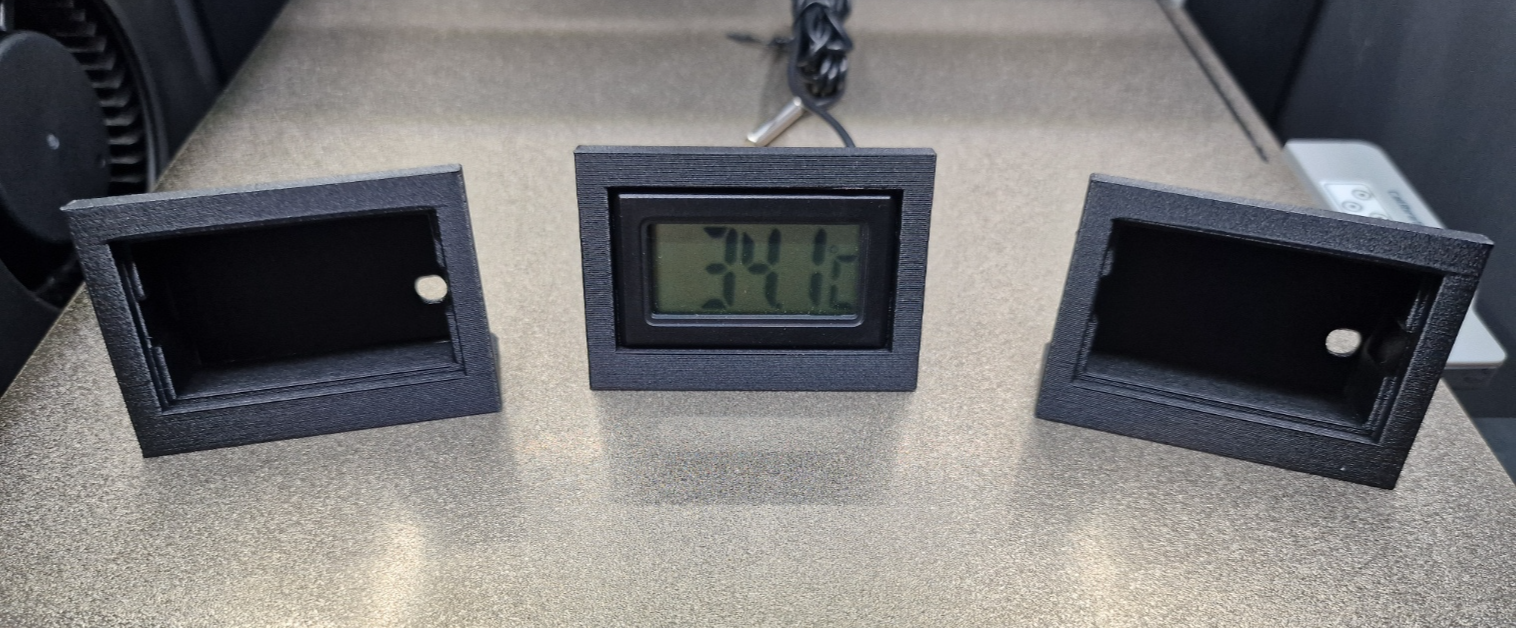 Temperature Sensor Housing at an Angle