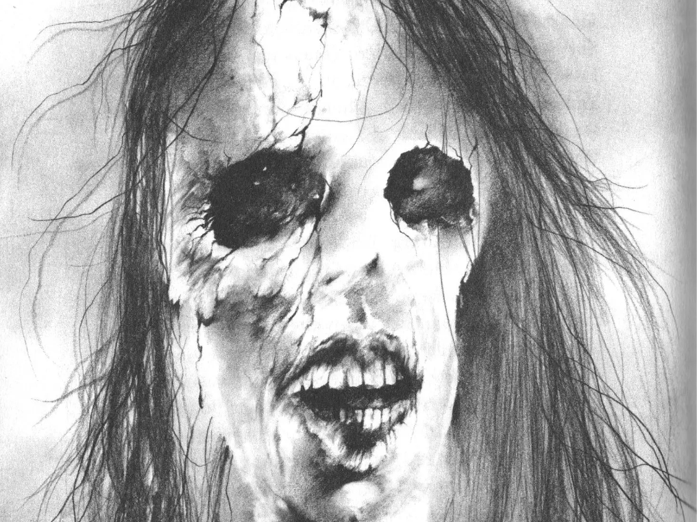 Scary stories lady HueForge