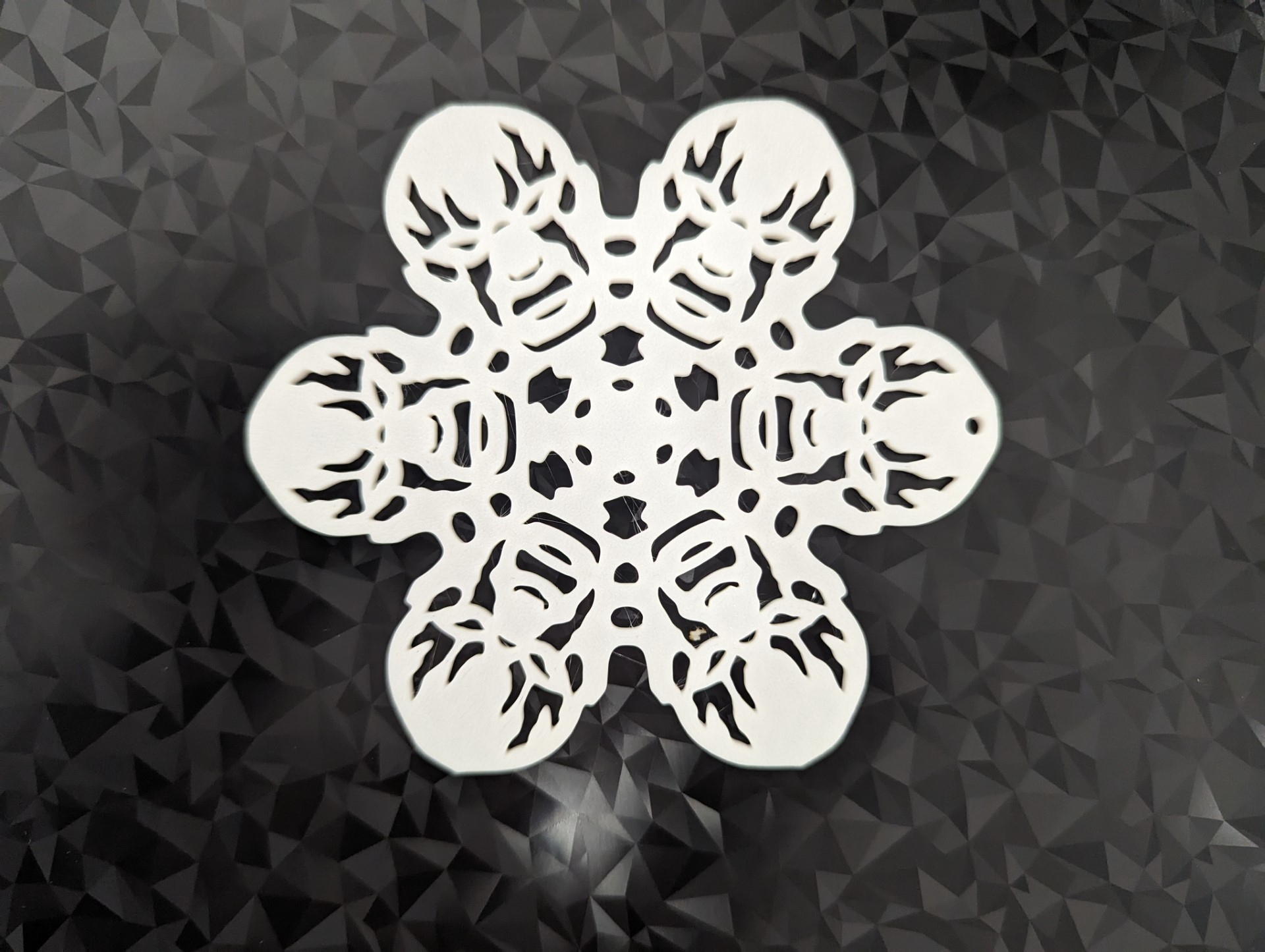 Drax Guardians Of The Galaxy Snowflake Ornament