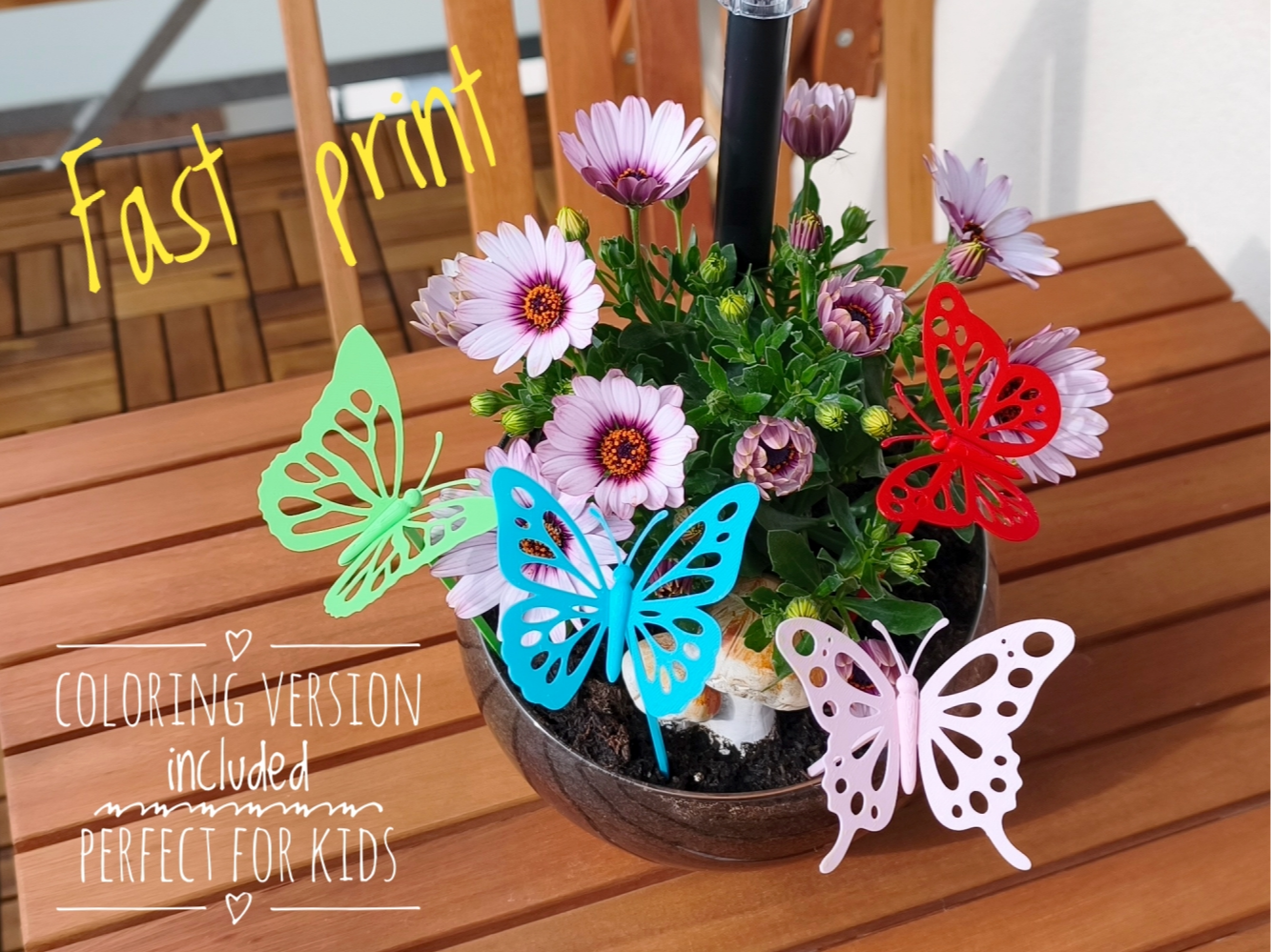 Butterfly Plant Stakes