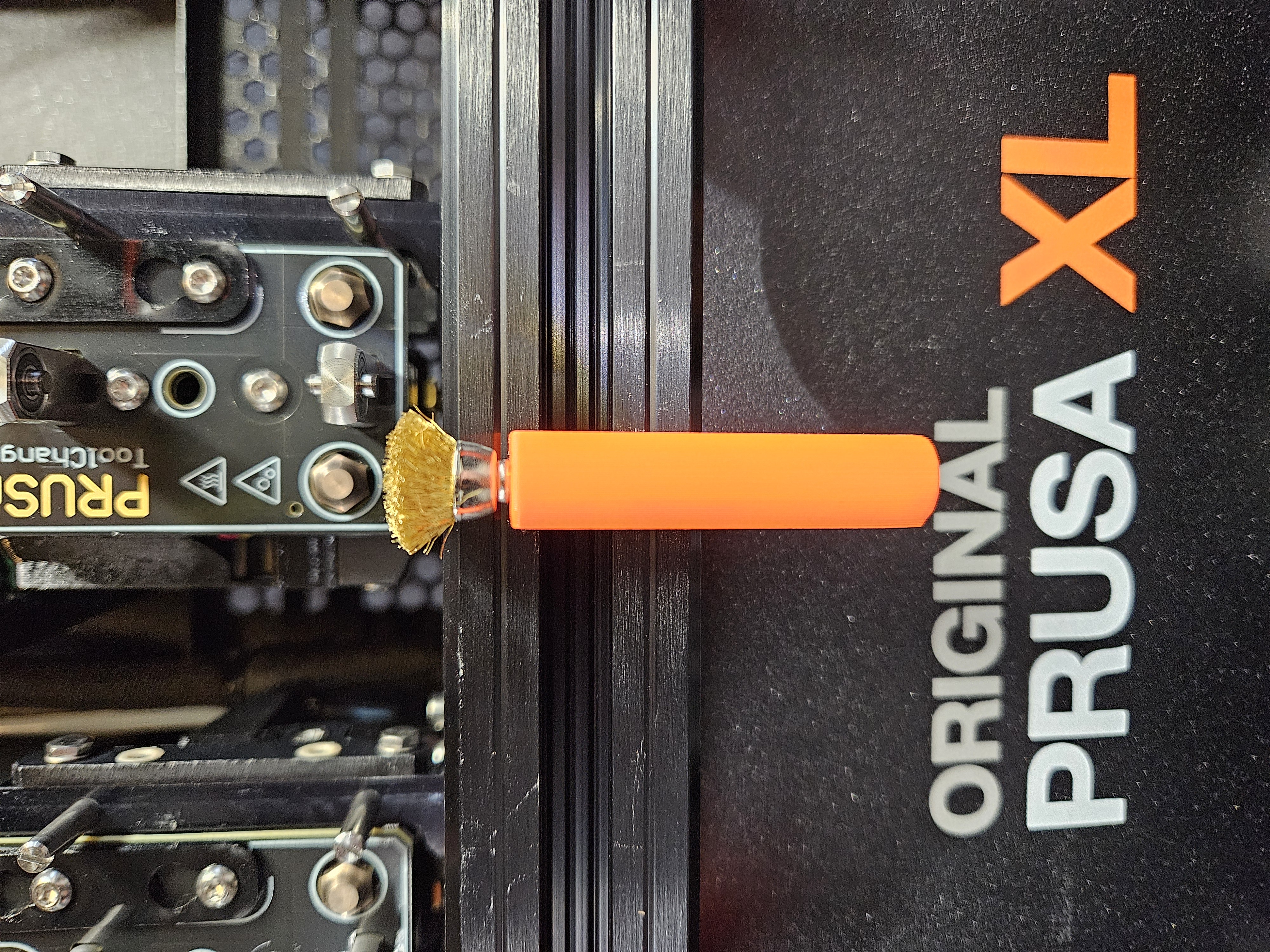 Prusa XL Nozzle Brush Cleaning  / Wiper Holder