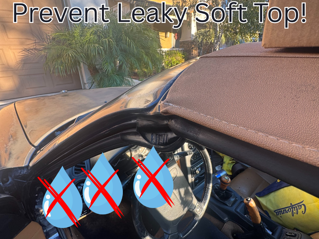 Prevent Leaky Soft Top Miata
