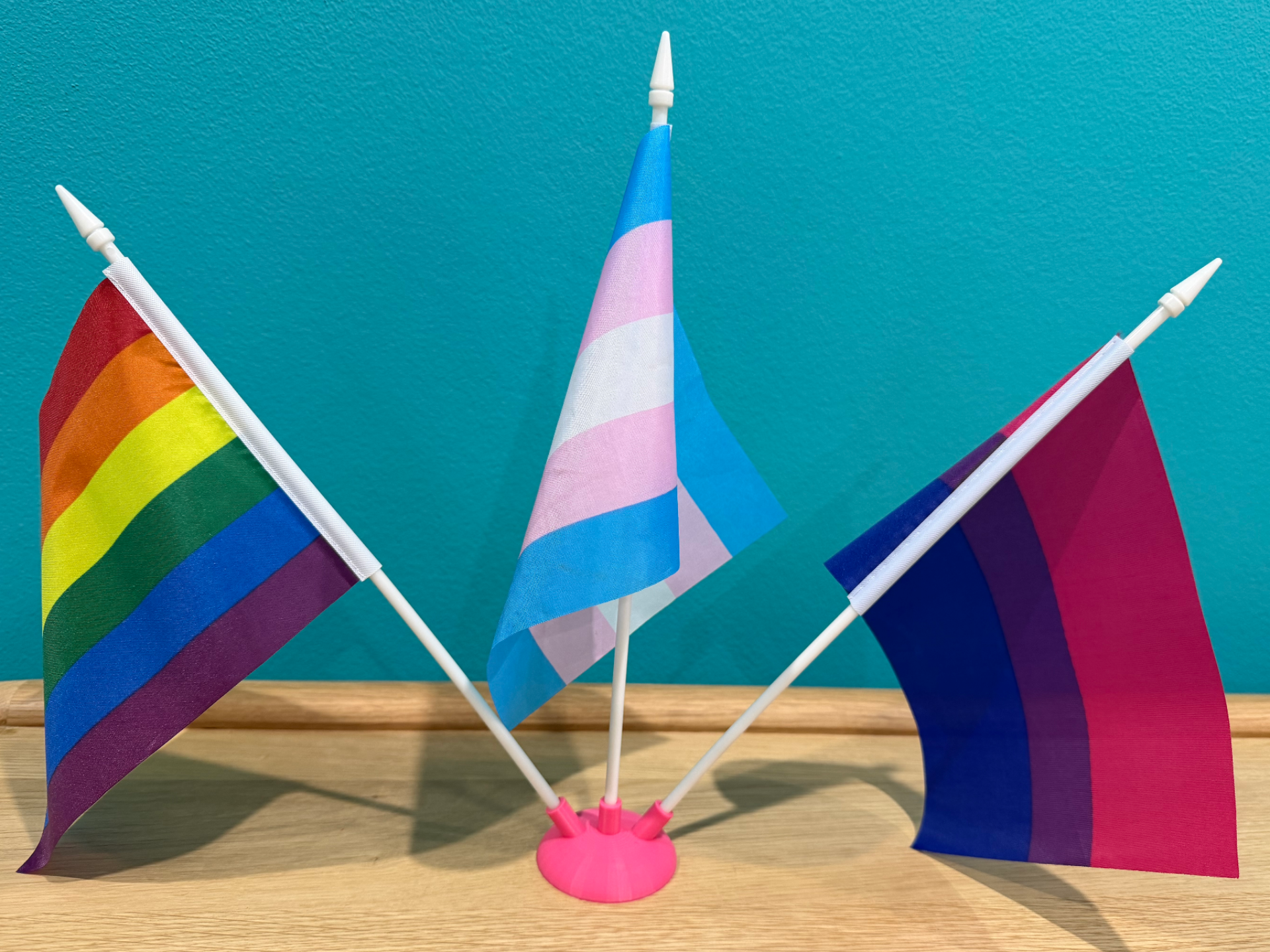 Flag Stand (5mm poles, Supports 3 flags)