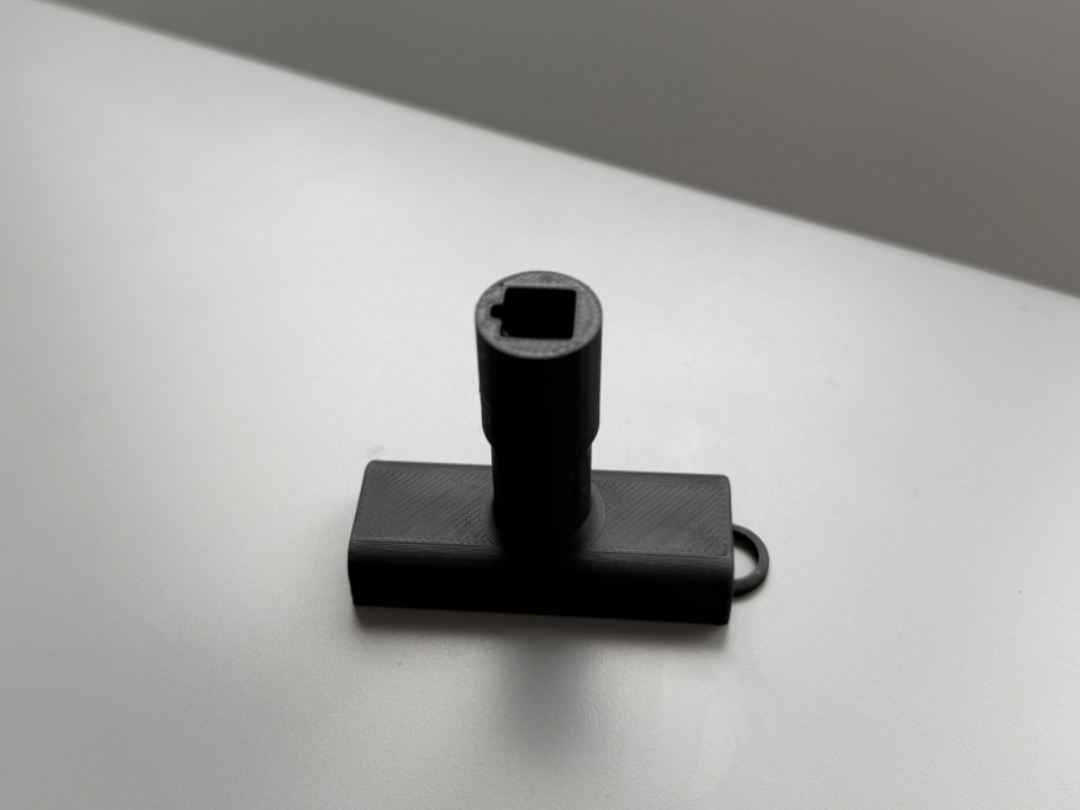 3D Printable Water Meter Key
