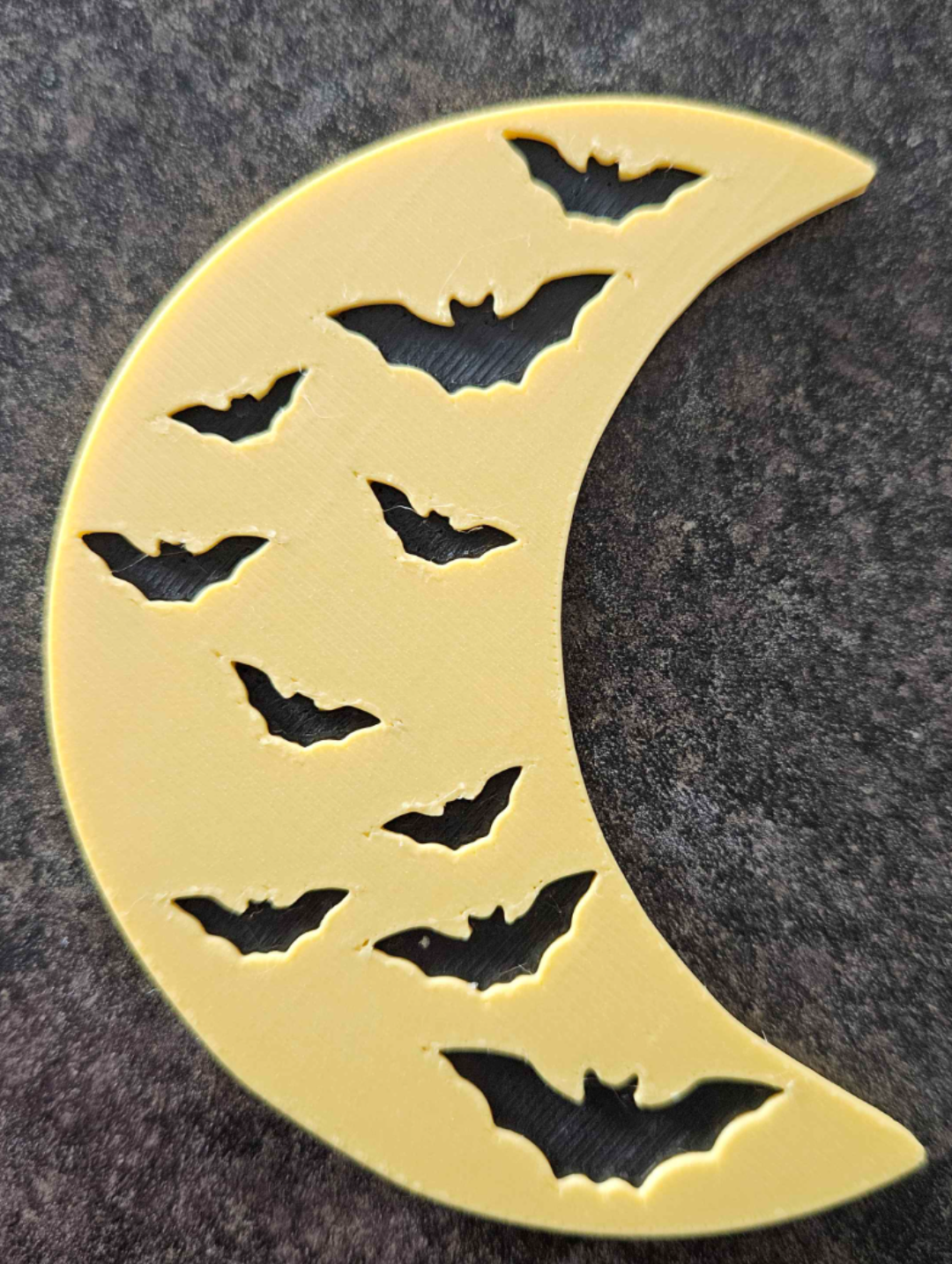 Moon with Bats
