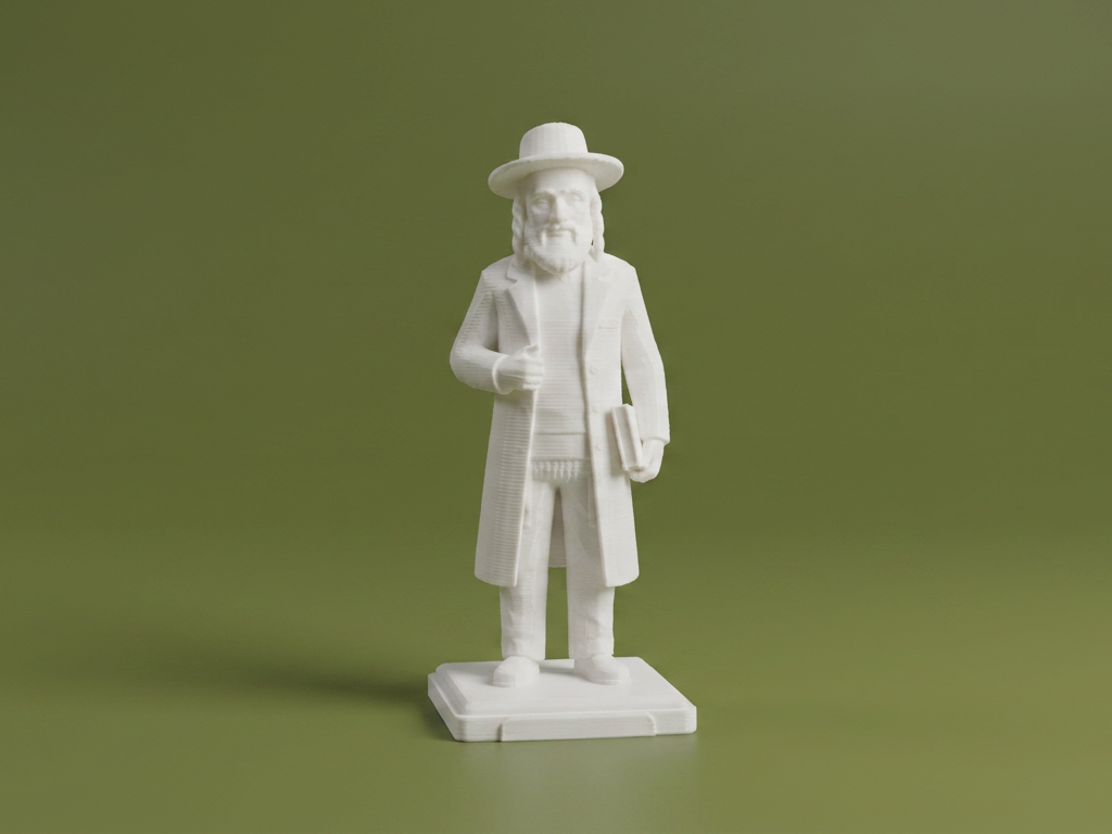 Jewish Scholar Figurine