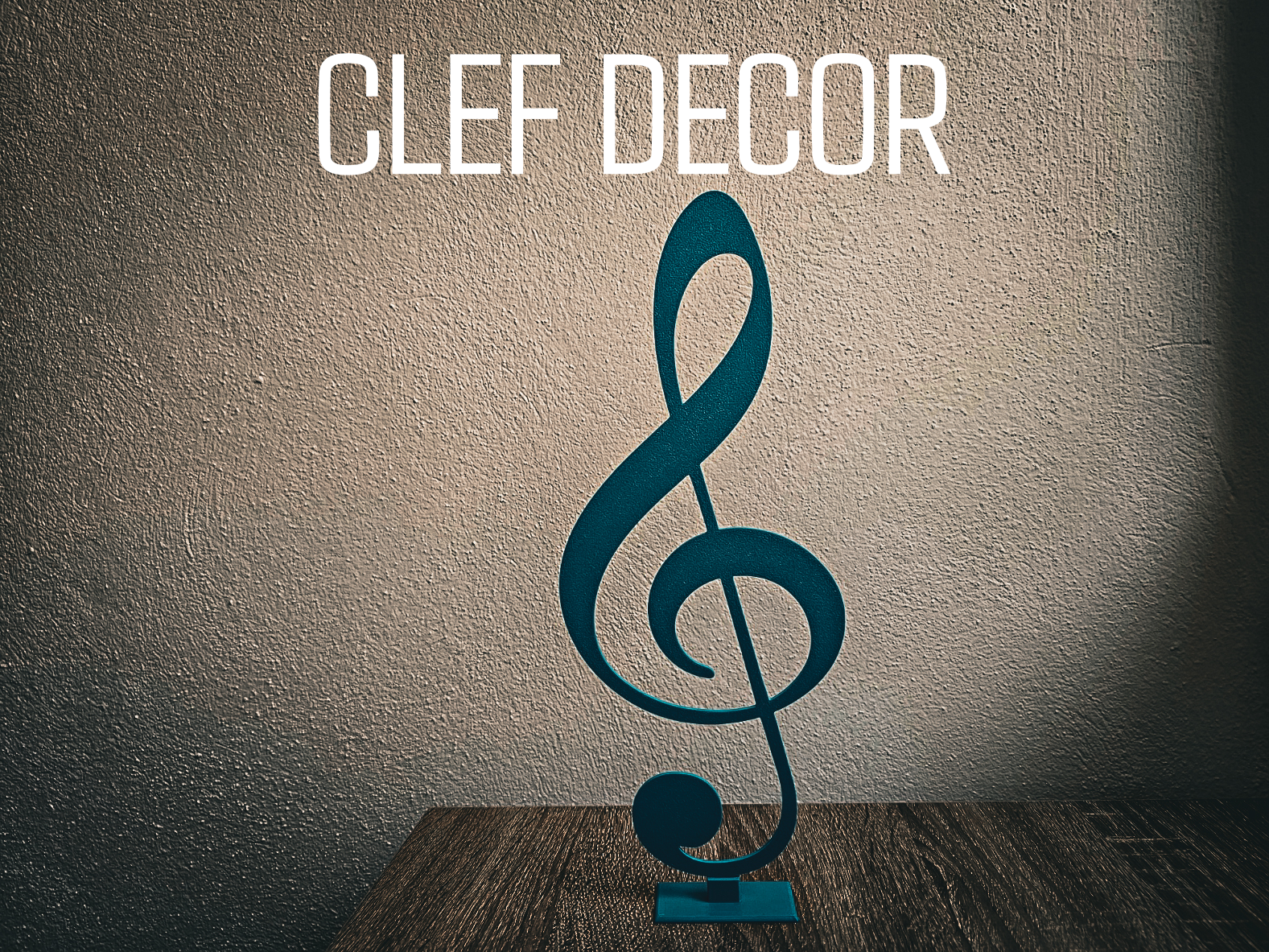 Decor - Clef silhouette