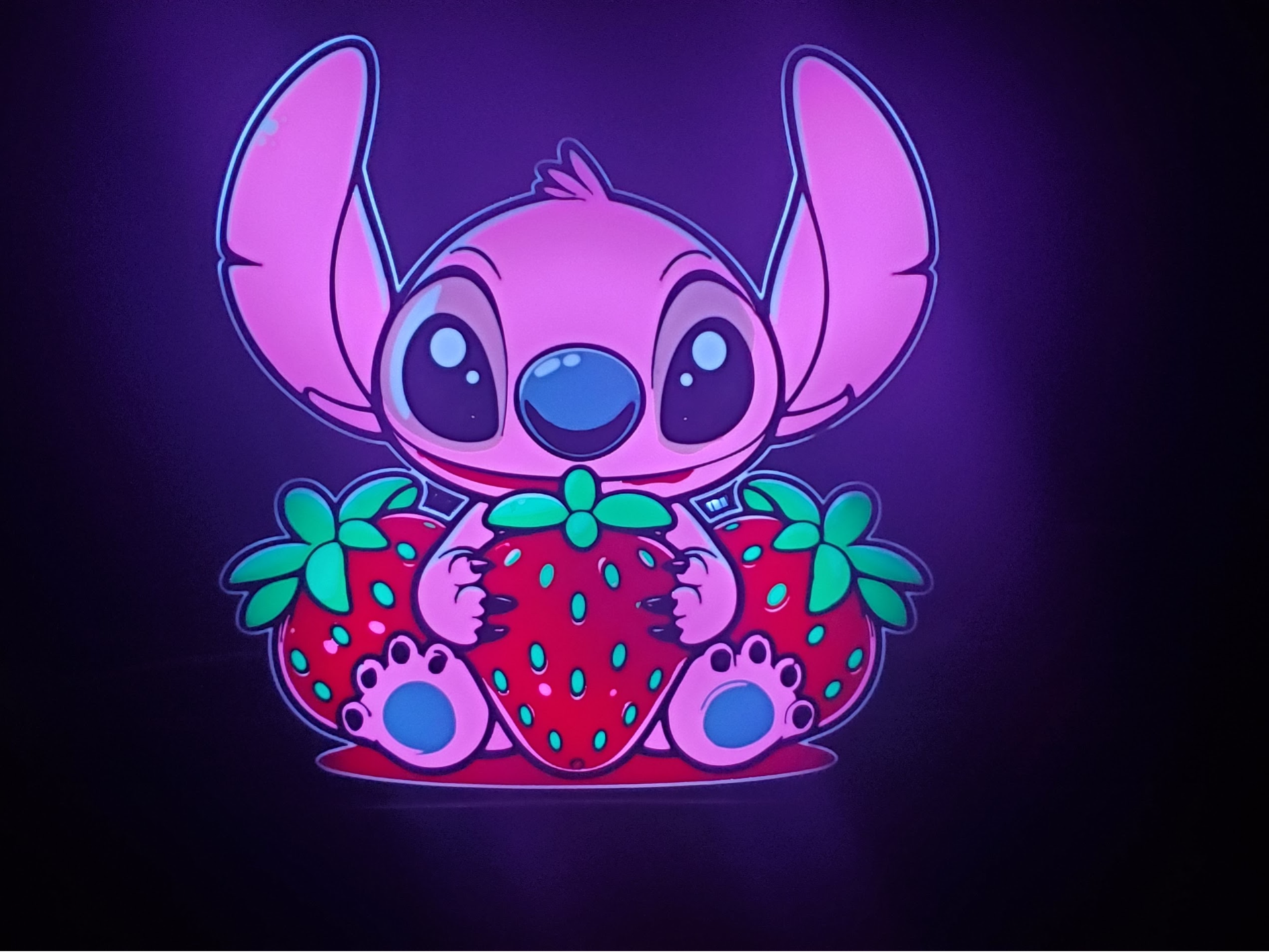 Lilo and Stitch Angel Lightbox