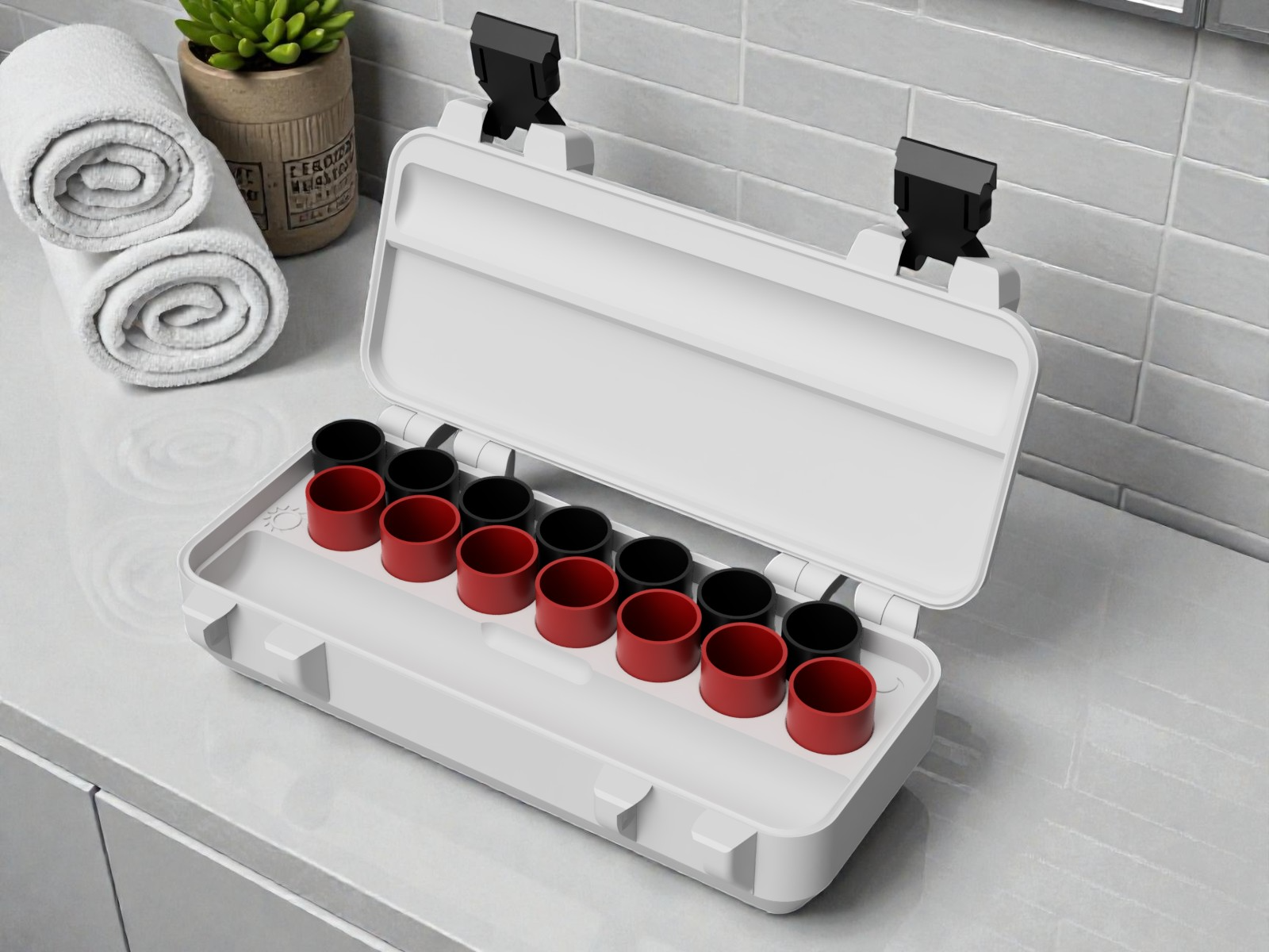 Rugged Pill & Insulin Case – Day/Night Organizer