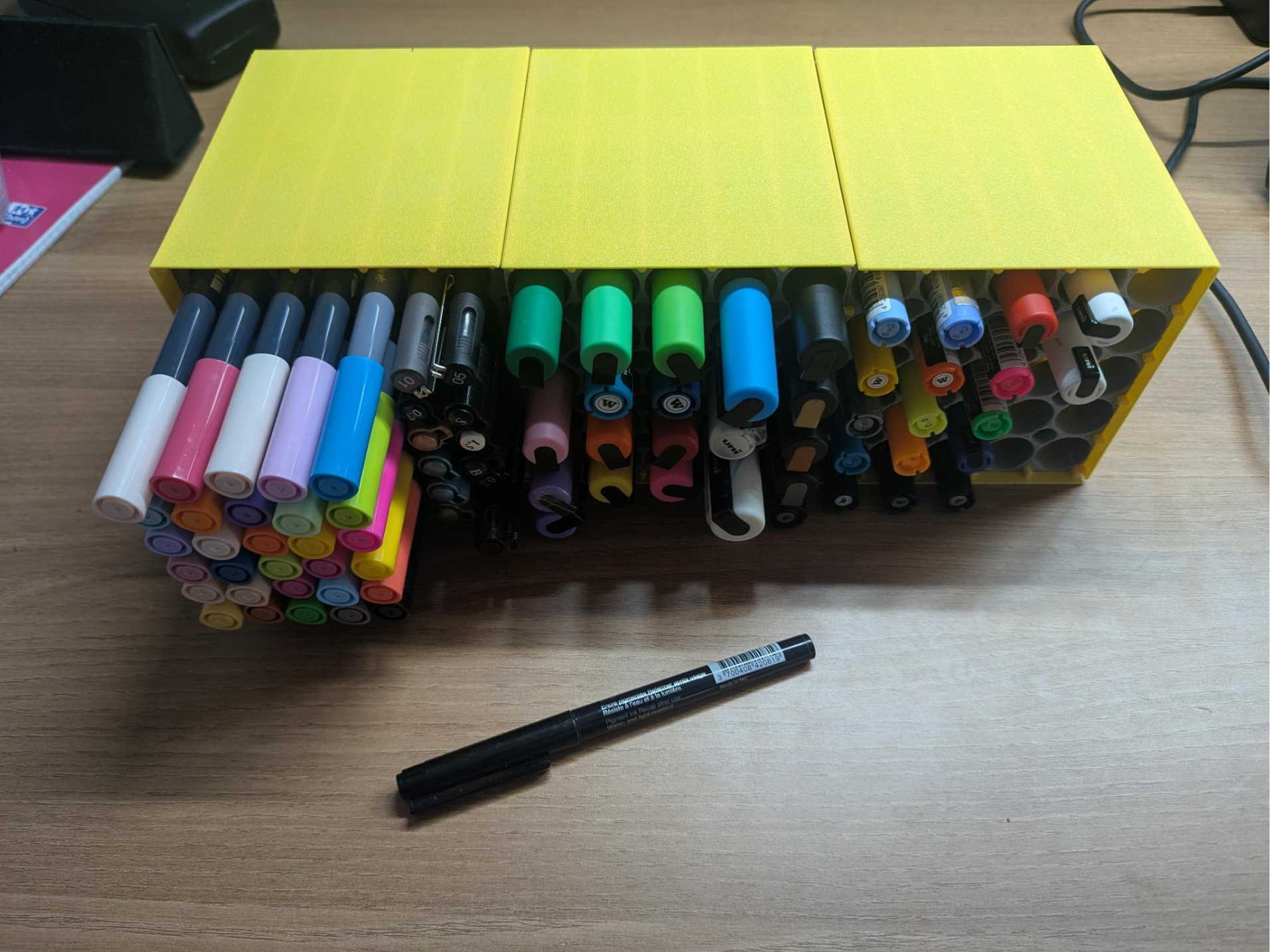 Projet : Support de stylo modulaire 7×7