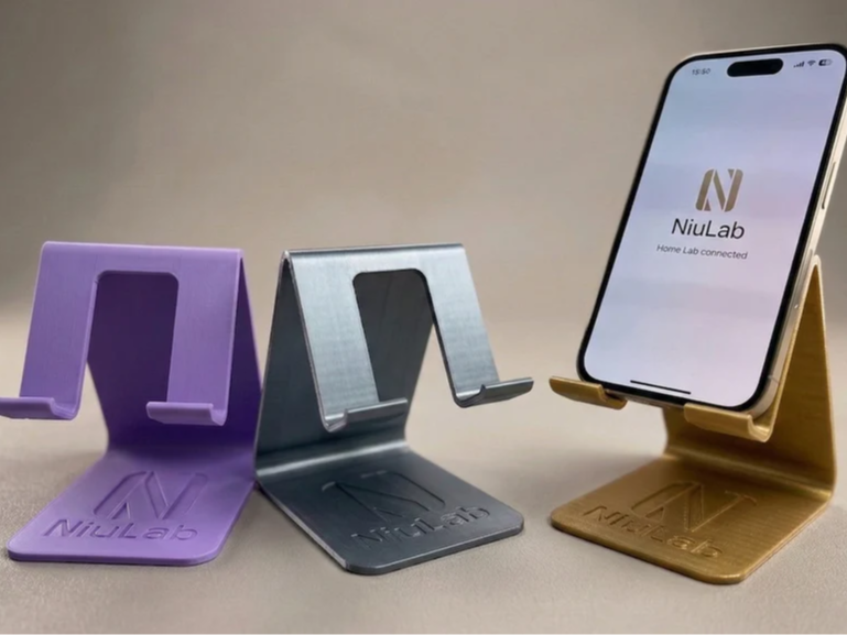 Soporte para móviles minimalista