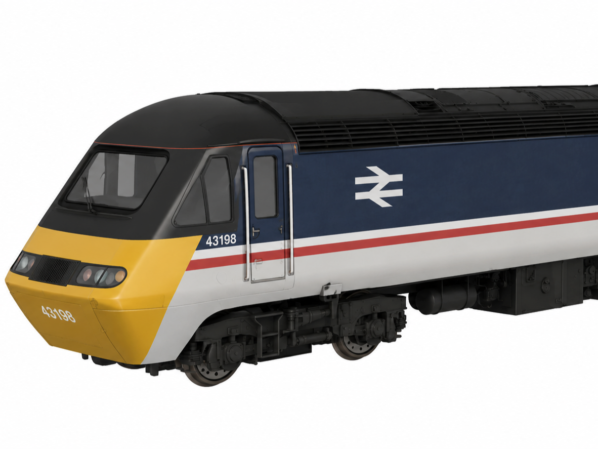 British rail Class 43 HST, One colour (NO AMS)