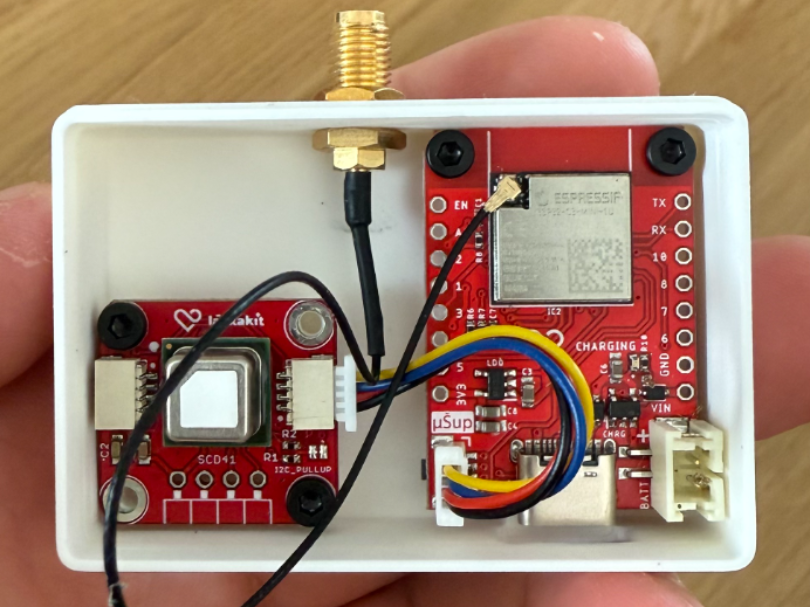 Case for LaskaKit ESP32 and SCD41