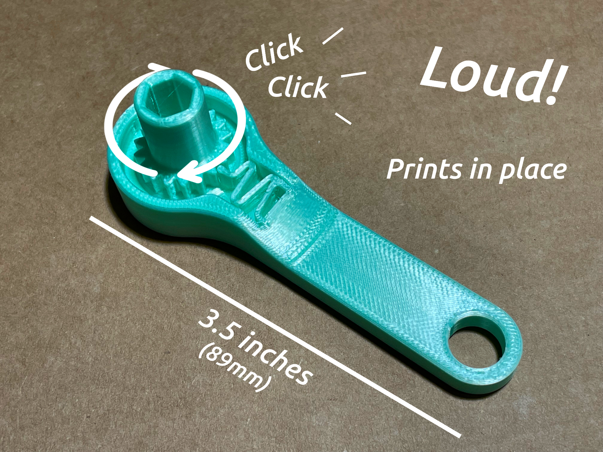 Mini Socket Wrench Fidget