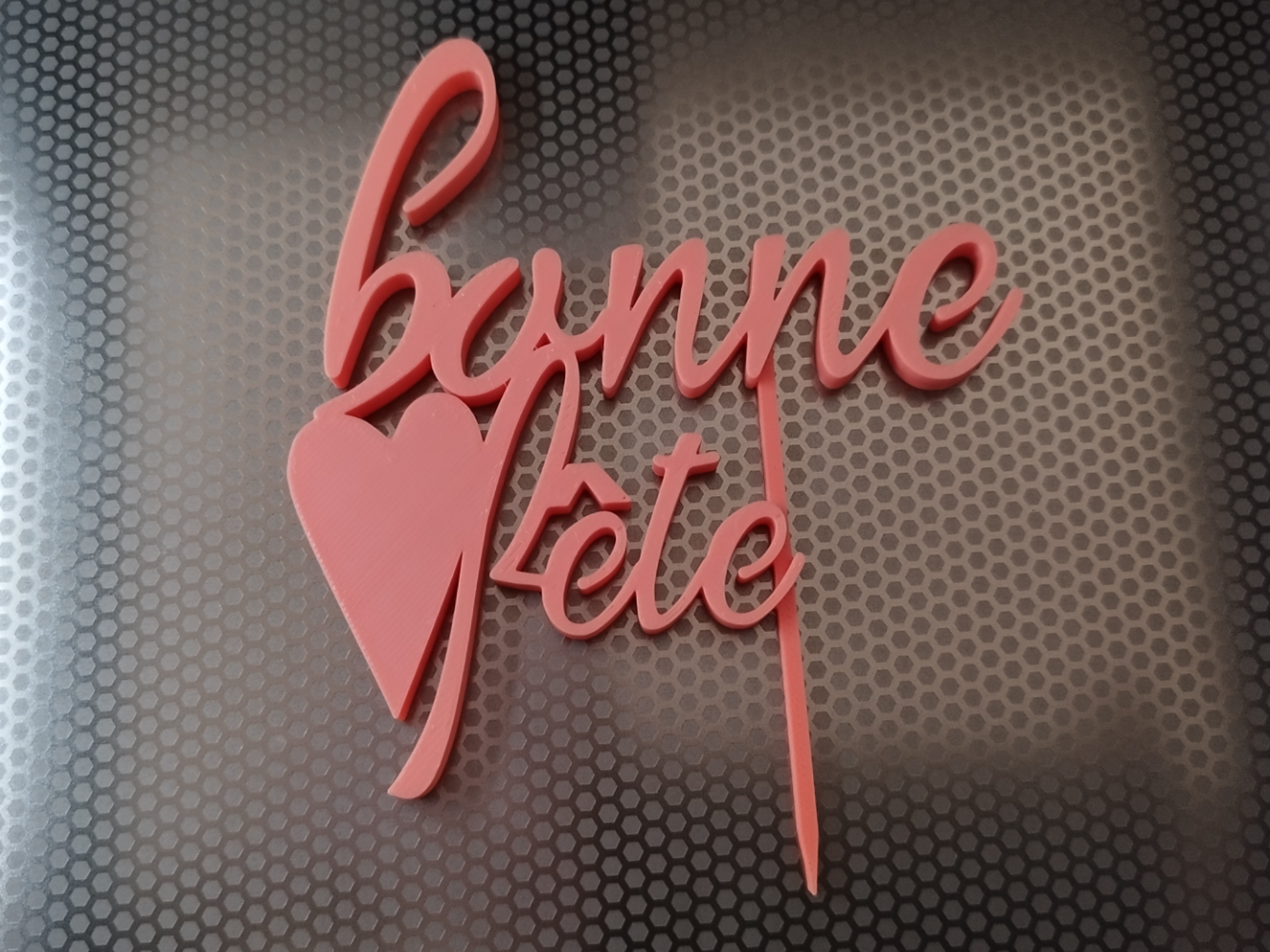 Cake Topper Bonne Fête