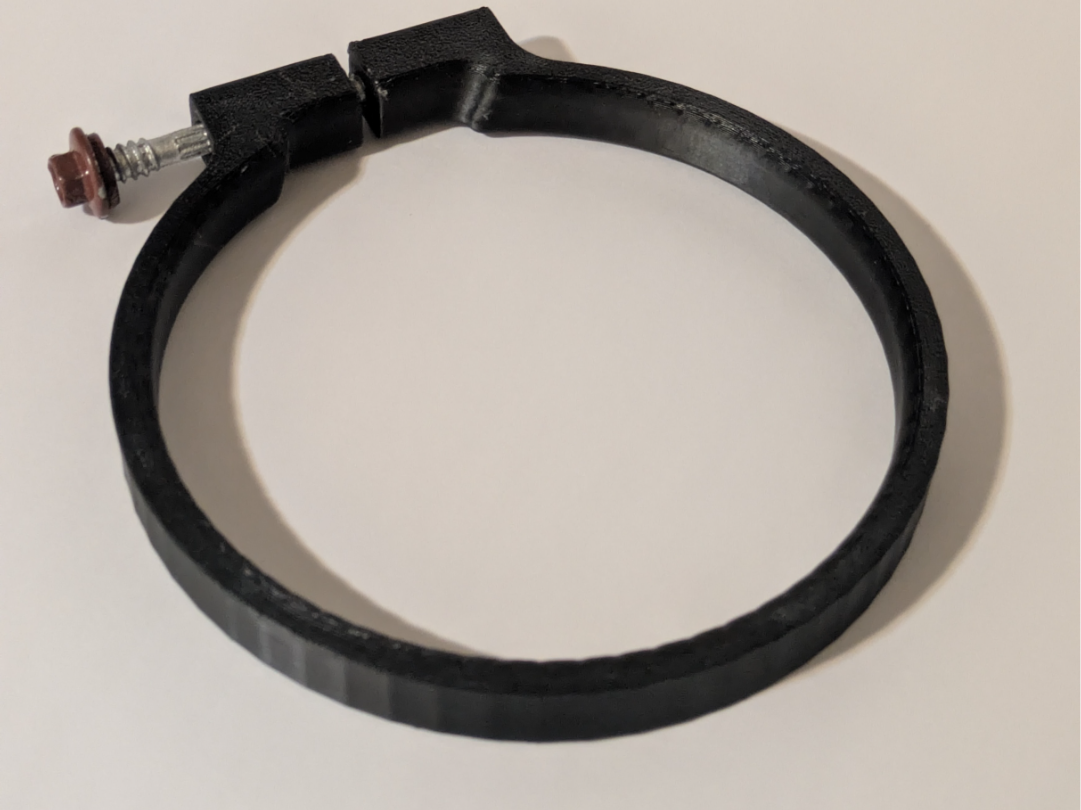 Dust Collection Clamp - no hinge