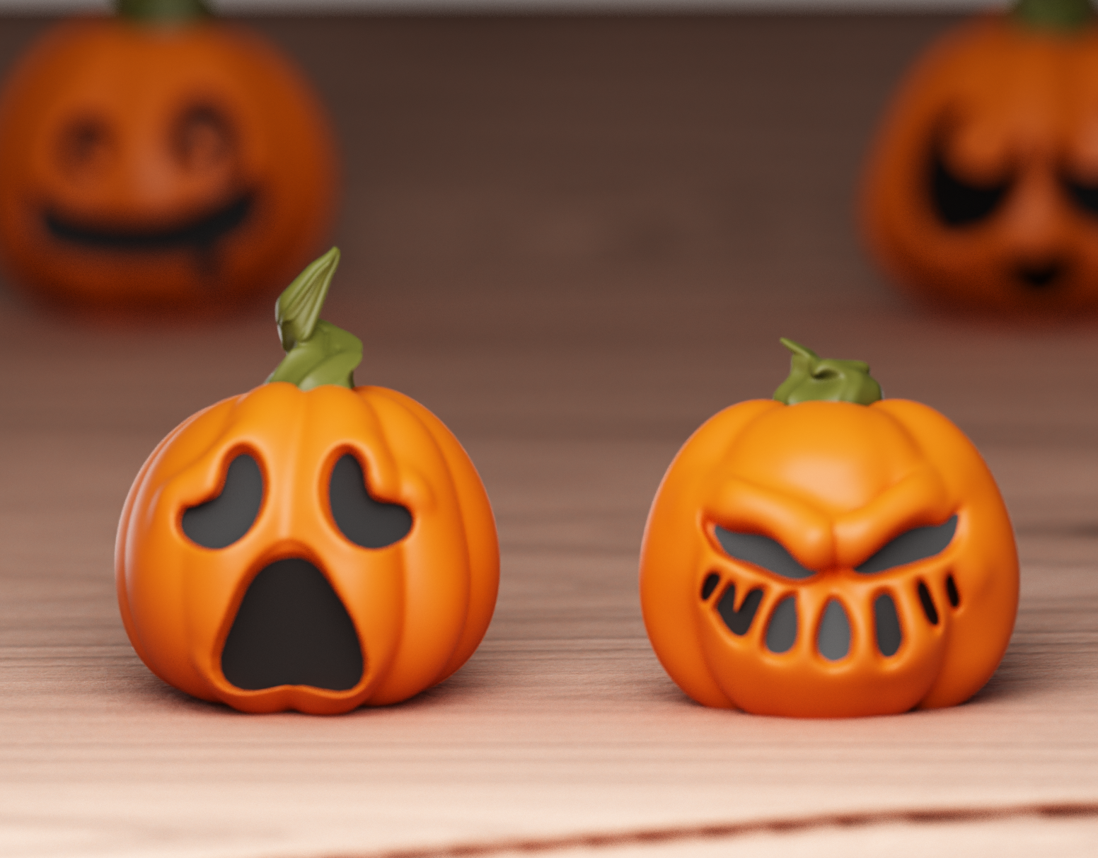 Halloween 2 Pumpkin Concepts V4