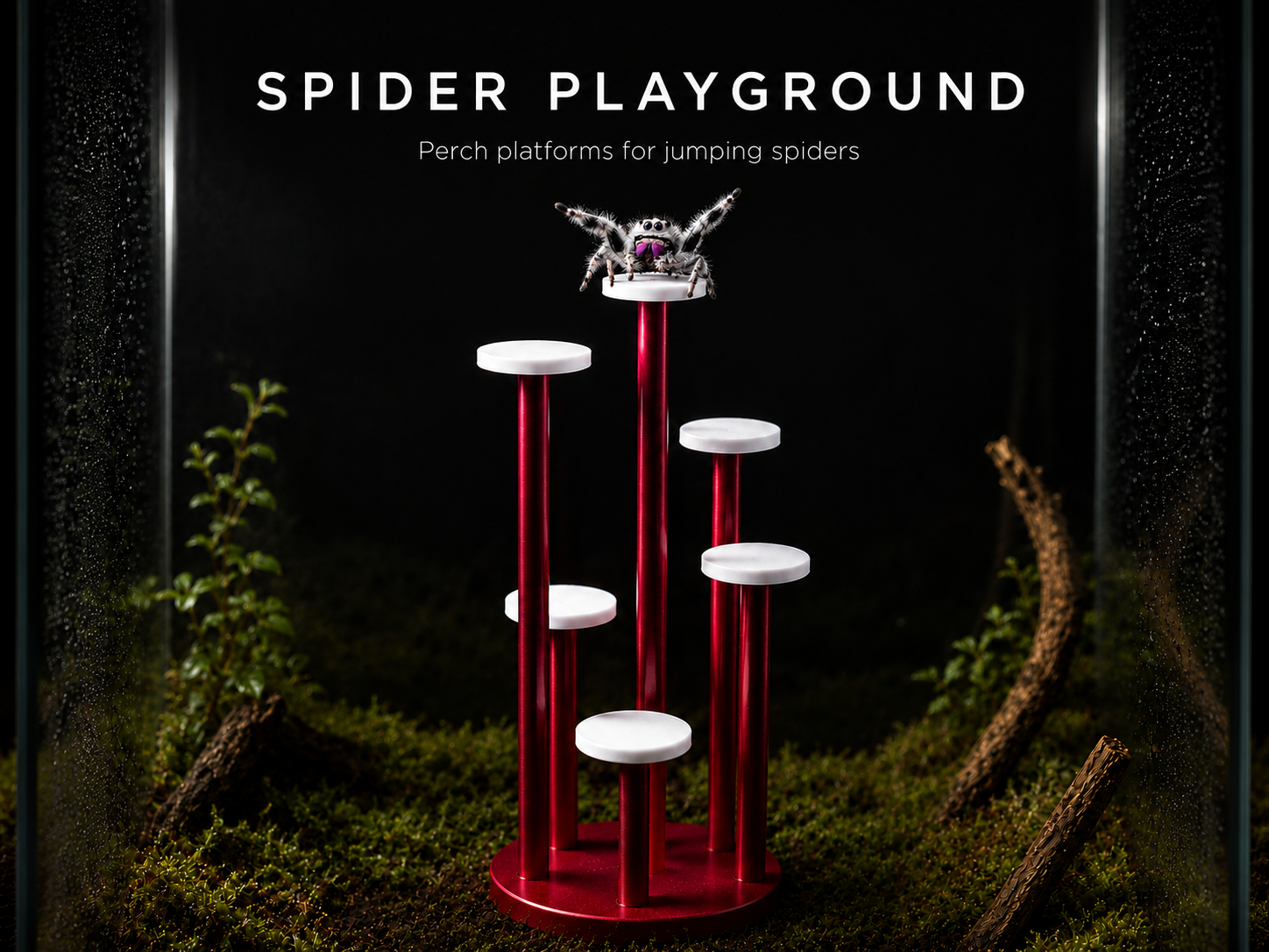 Spider Playground Platform Climbing System