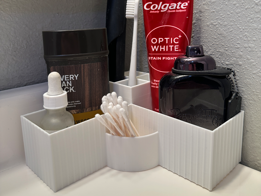 Bathroom Organizer - Corner Variation - Large
