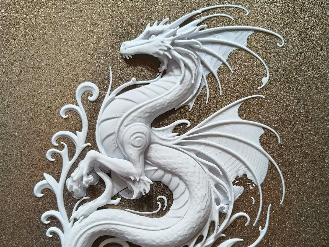 Filigree Water Dragon