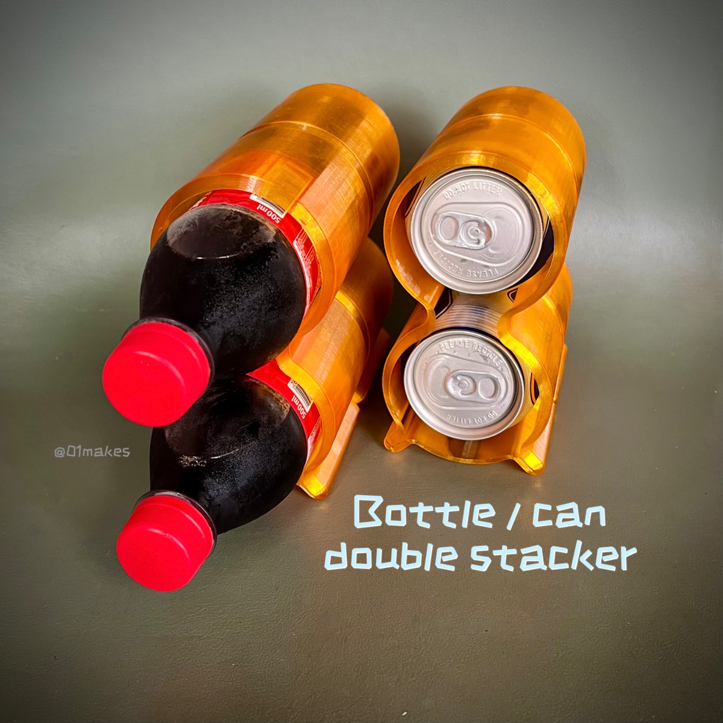 Bottle / can holder, spiral vase mode 0.8mm print