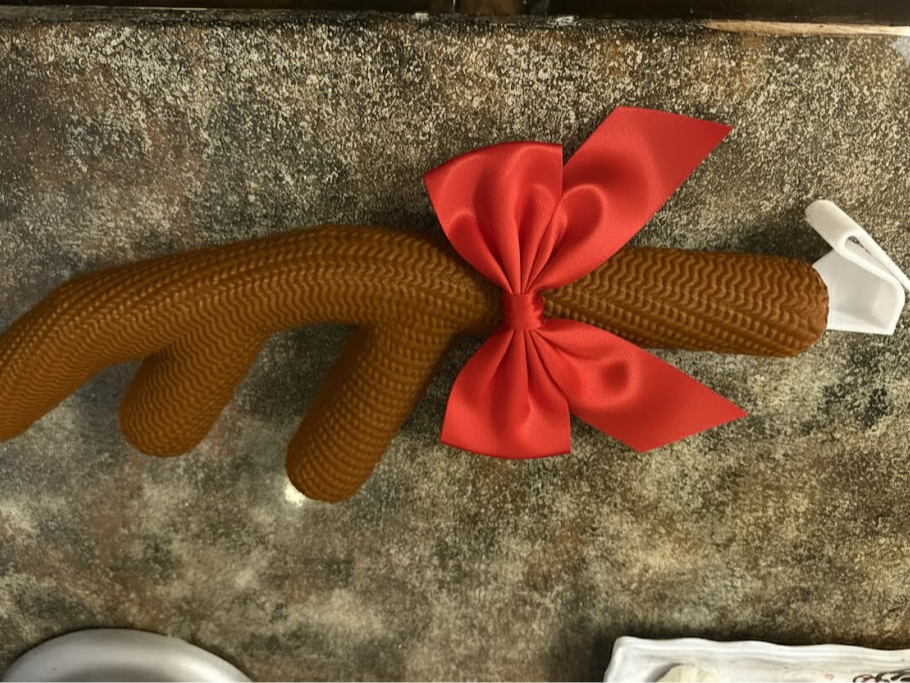Reindeer Antler Christmas Decoration - Car Window
