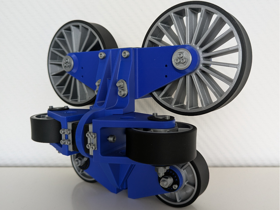 Falcon's Flight Roller Coaster Bogie (Printed)