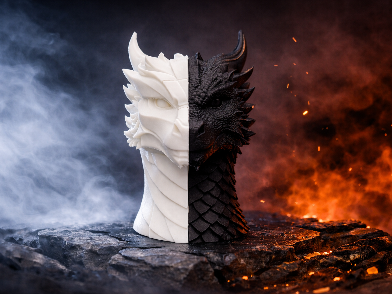 Duality Dragon – Statue vs Reality | No AMS