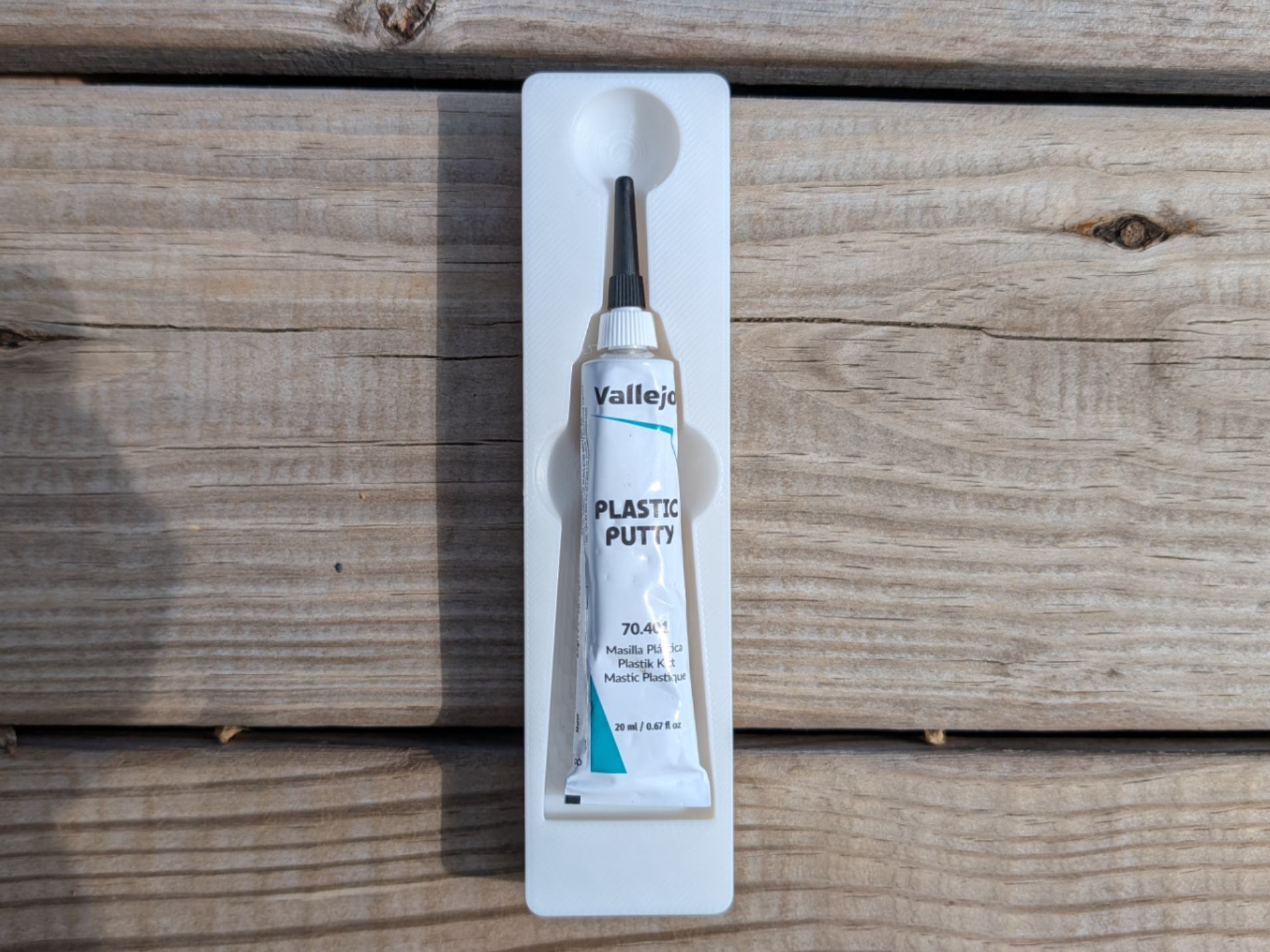 Vallejo Plastic Putty Holder - Gridfinity