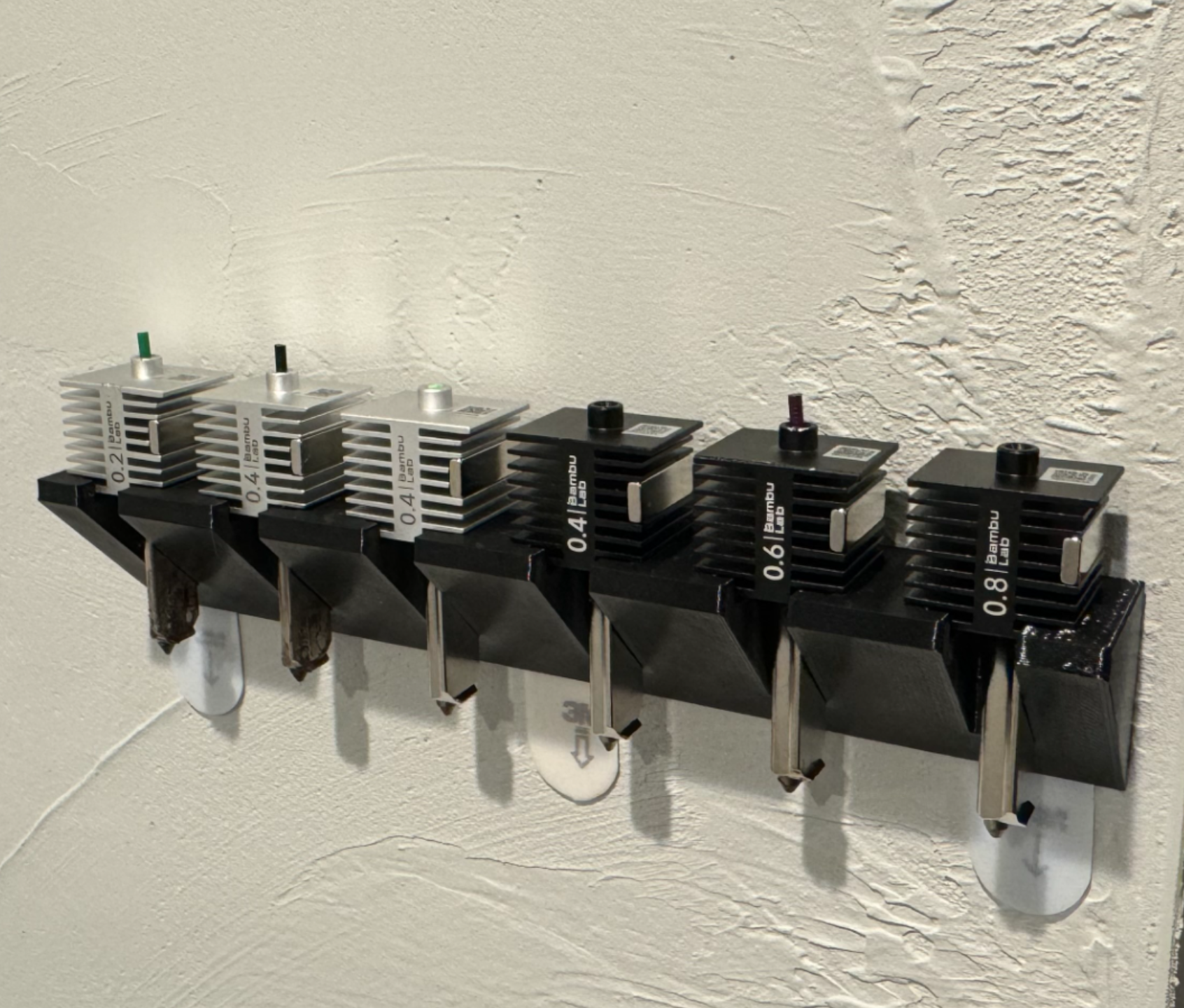 Bambu A1 Series Hotend Storage - Wall Mount