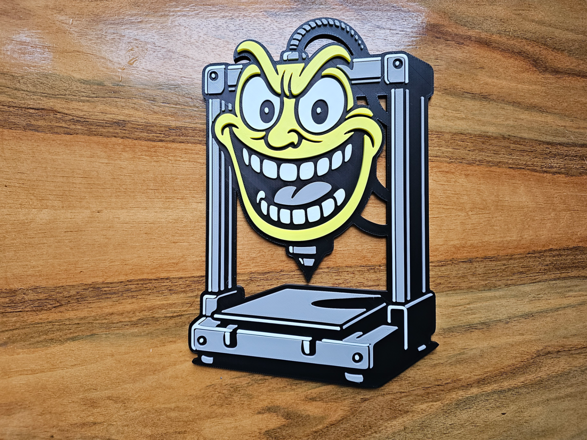 Mischievous 3D Printer 3D Sign