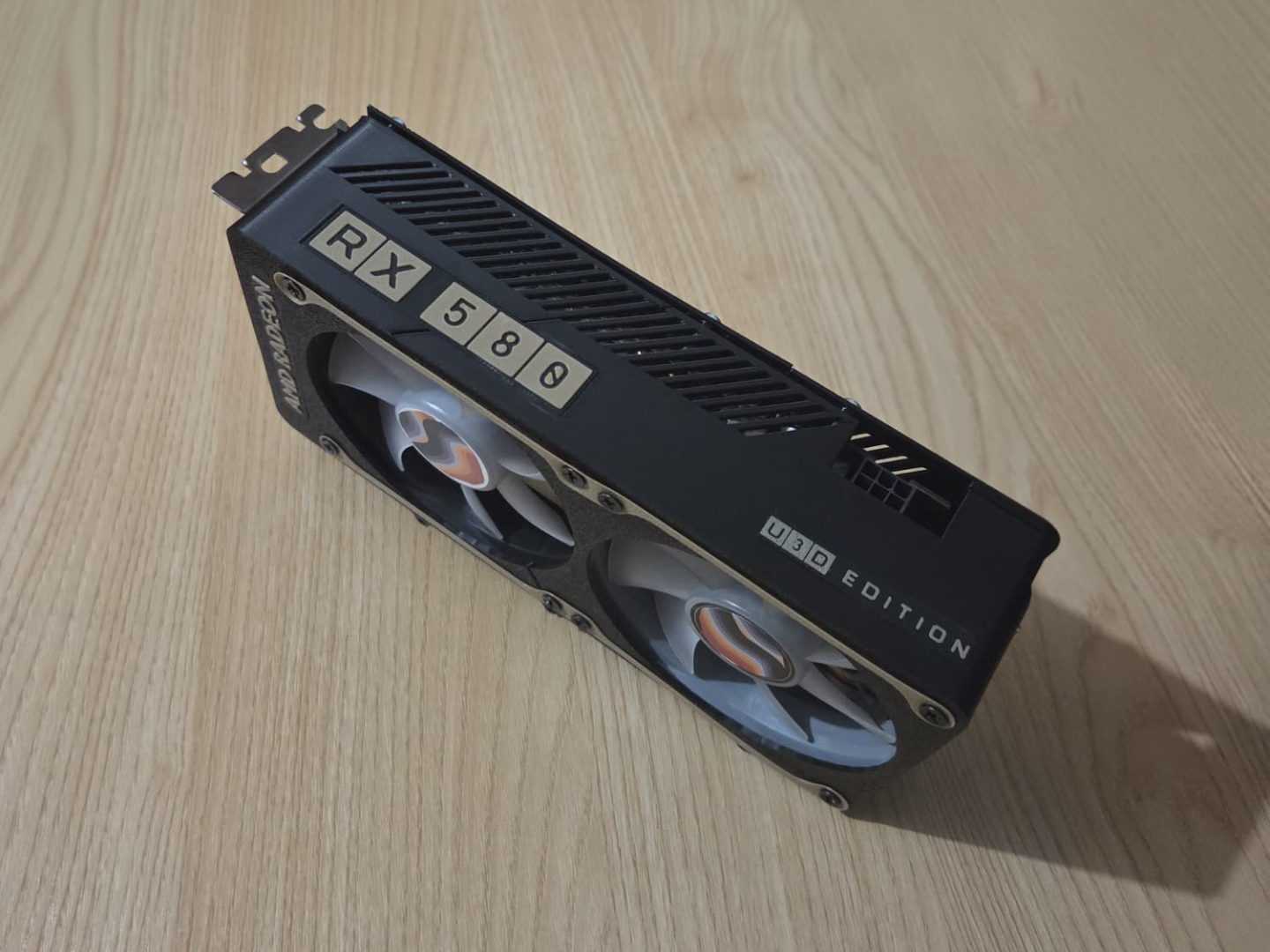 Custom Dual 92mm Cooling ASRock RX580