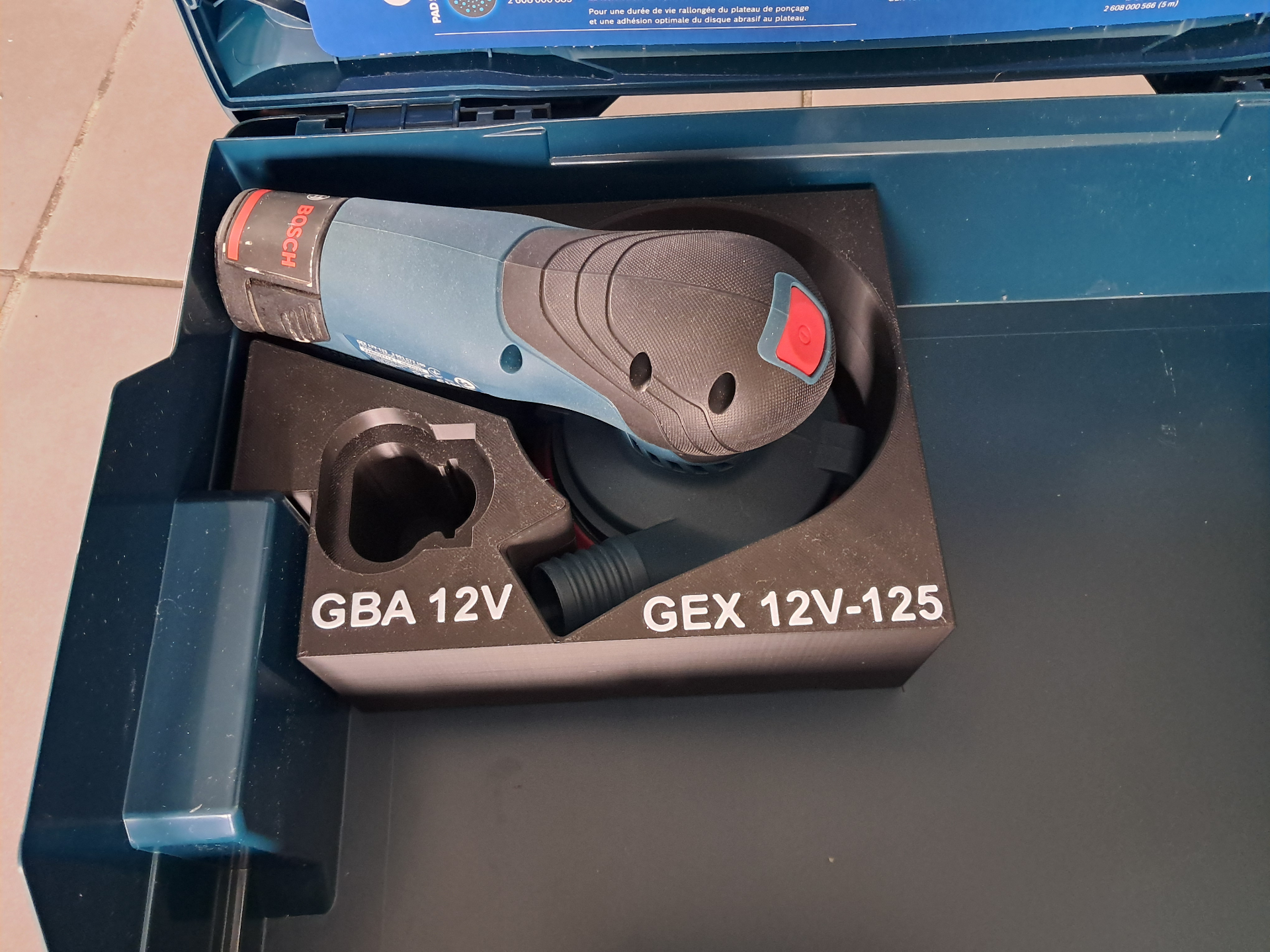 2 Inserts L Boxx Ponceuse GEX12V-12S