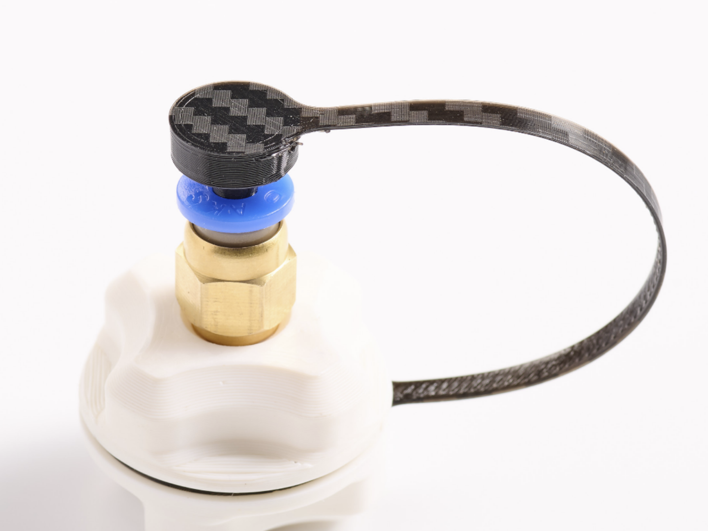 PC4-M6 PTFE inlet TPU plug