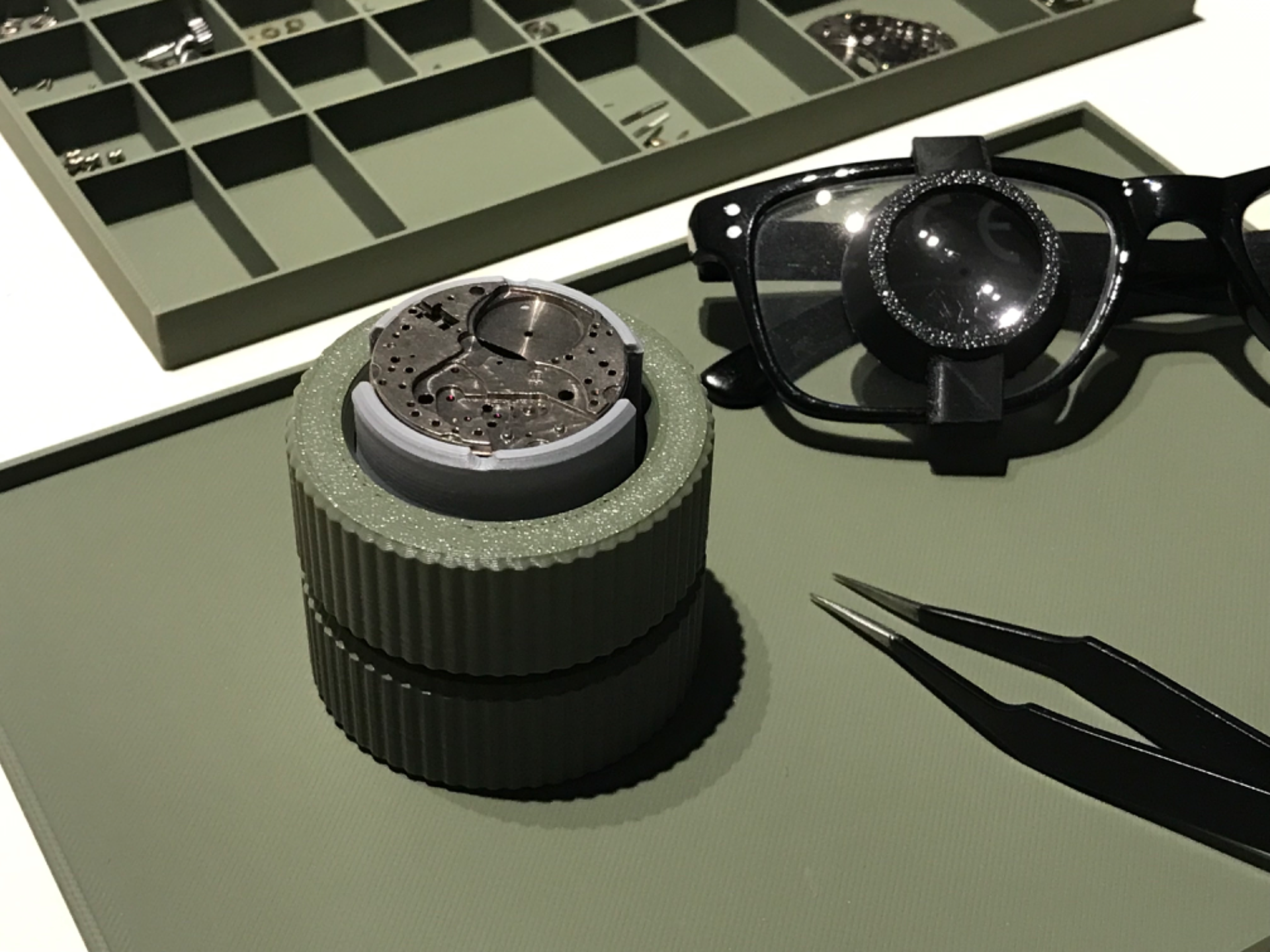 Watch Movement Holder Werkhalter