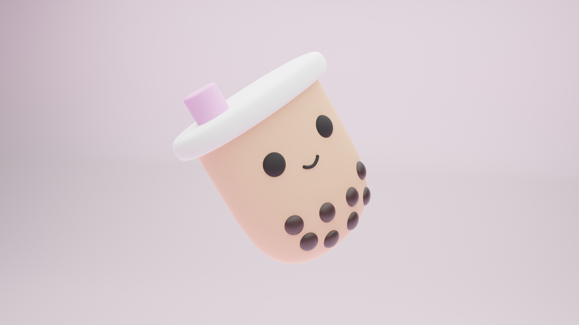Boba Tea Keychain