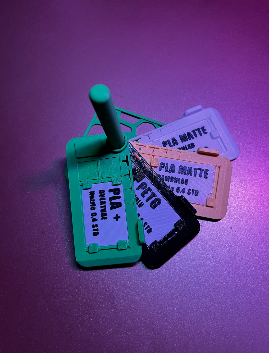 Filament Sample - All surfaces