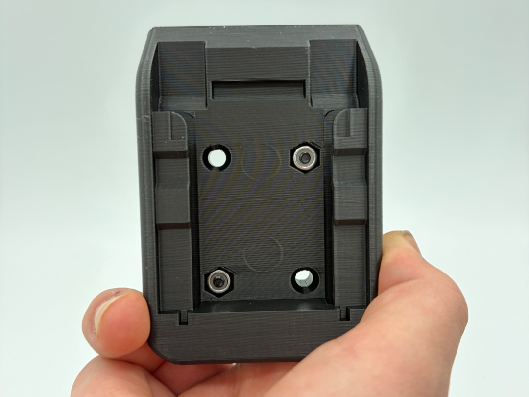 magnetic DeWALT battery holder