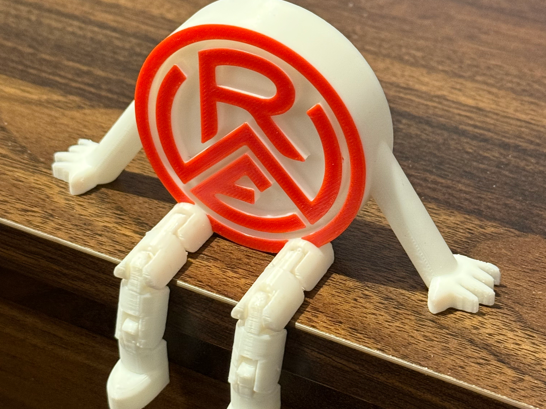 Rot Weiss Essen Logo mit Wackelbeinen