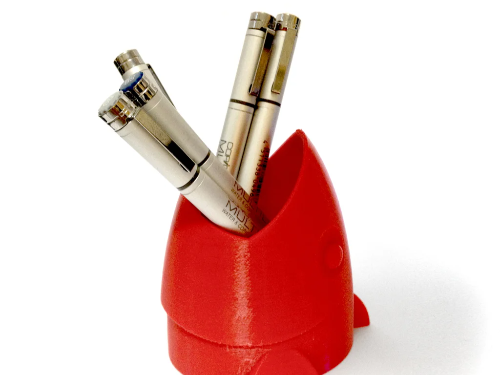 Fish Pen Pot – 3D Printable Desk Organizer