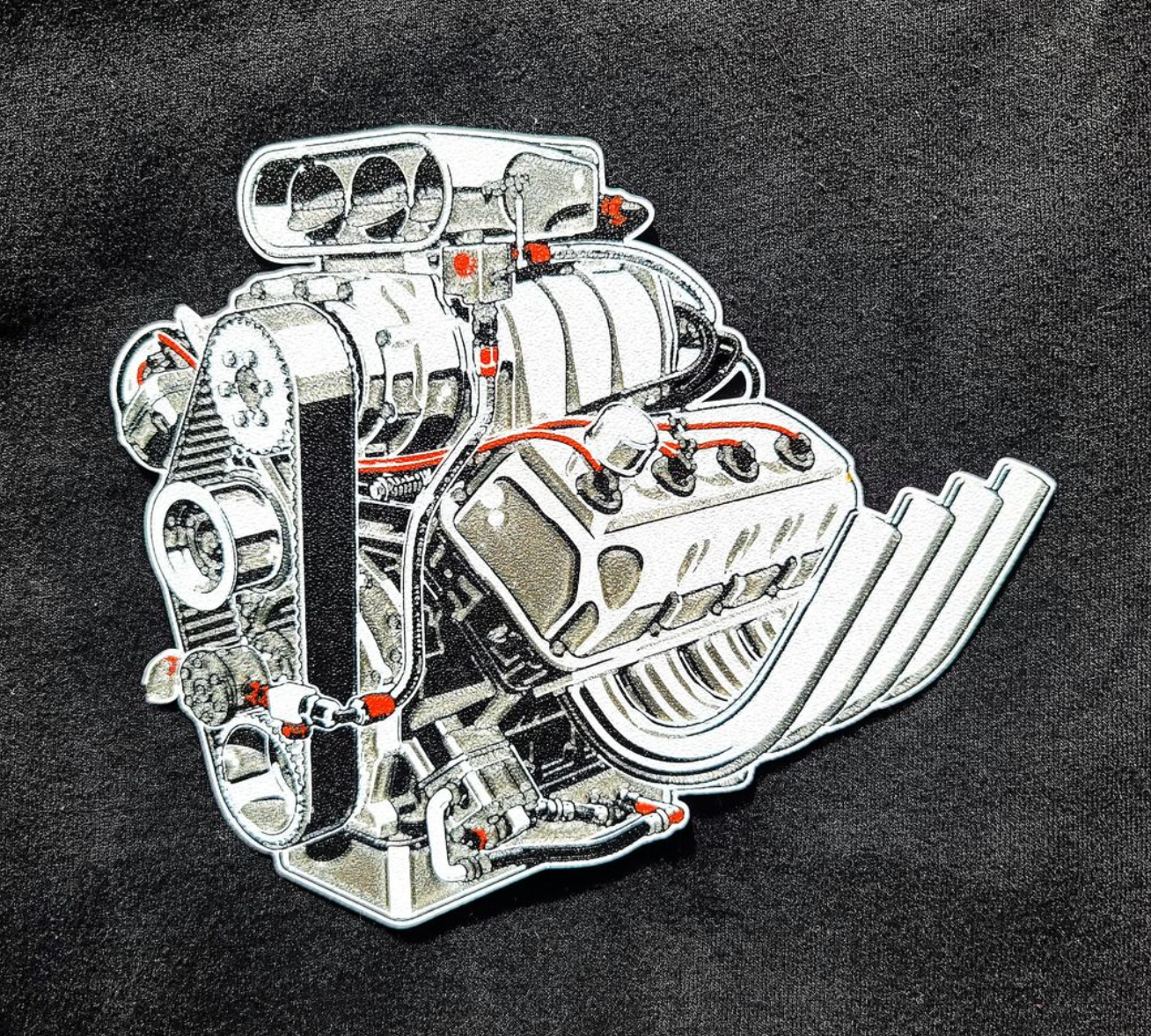 Blown Hotrod Motor