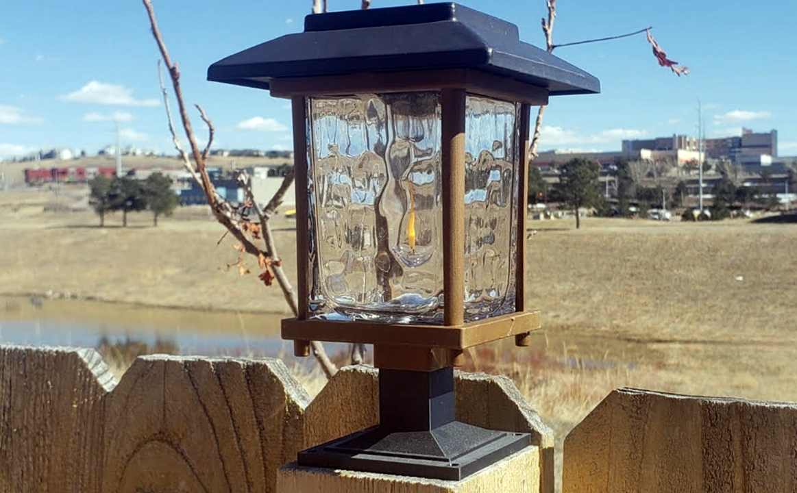 Hampton Bay Solar Light Deck Mount
