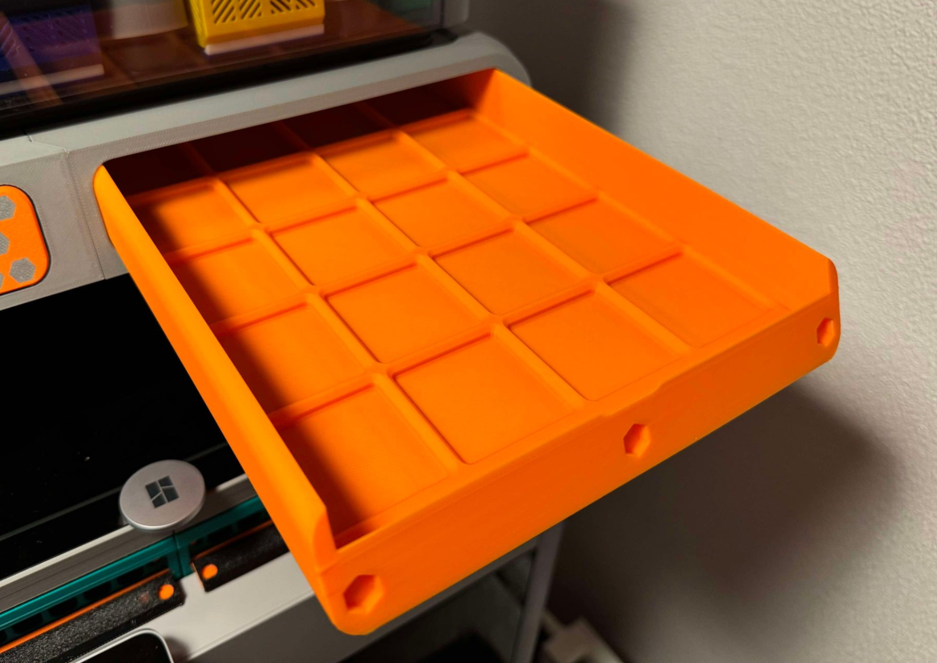 AMS Riser V2 Drawer Base + Gridfinity (Remix)
