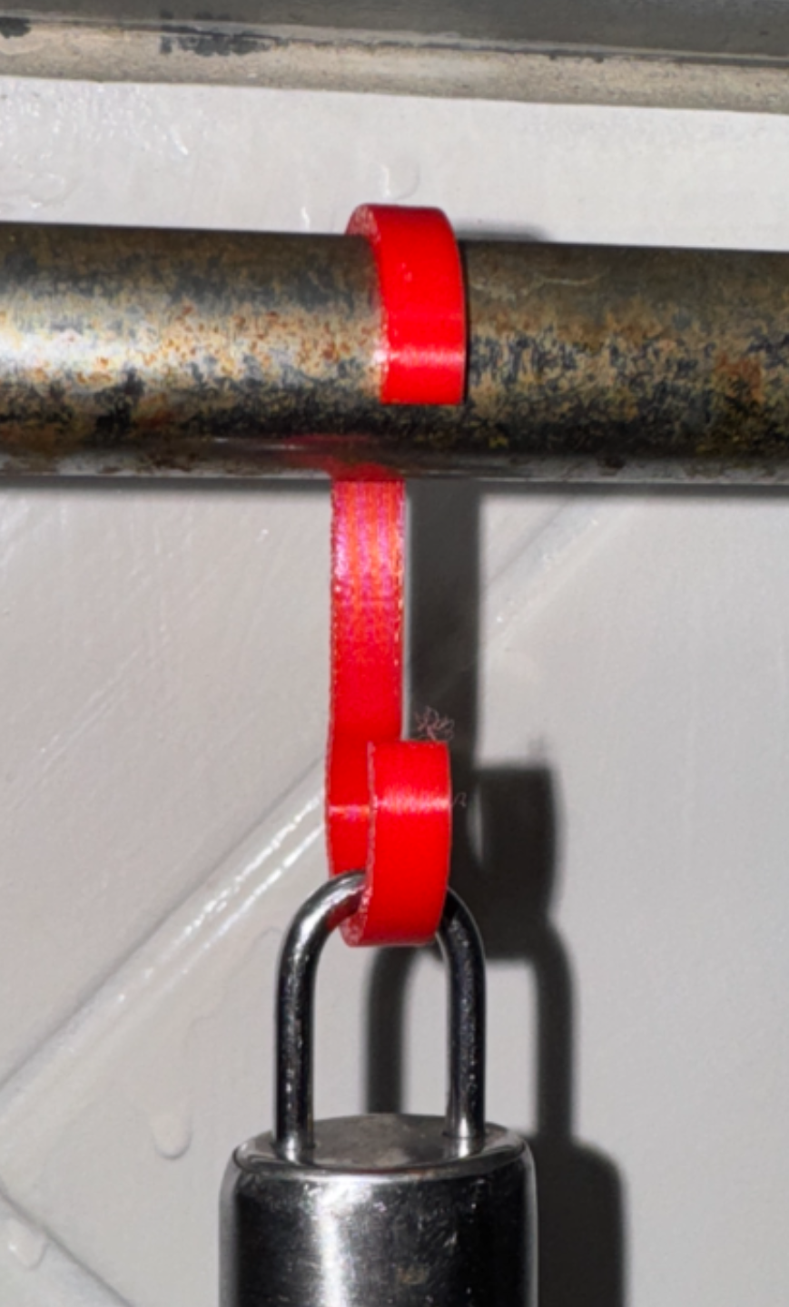 Hook for kitchenware on wall organizer