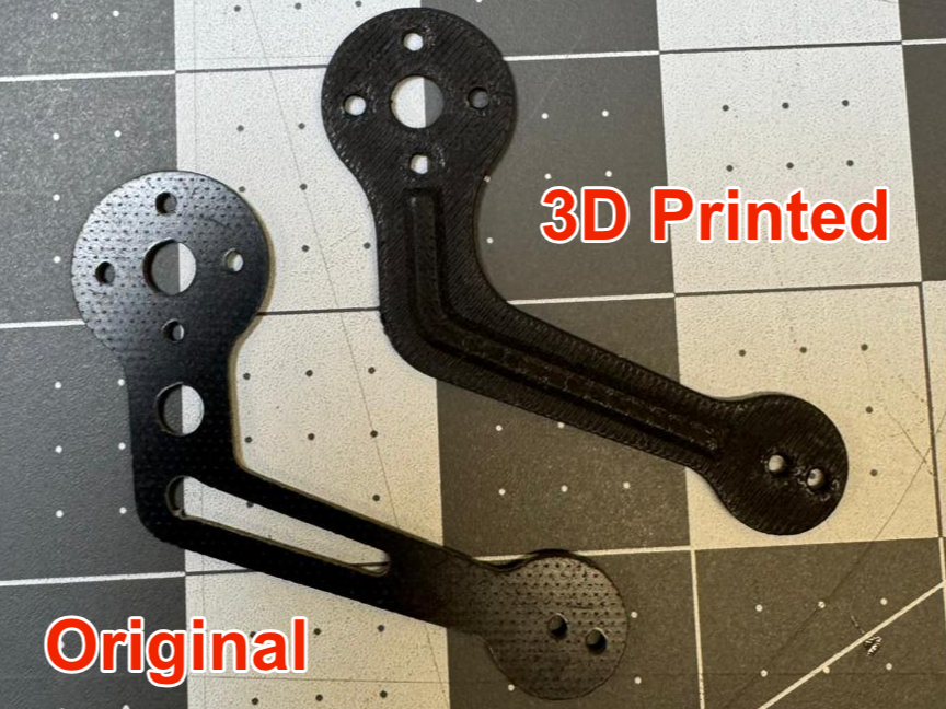 Custom 3D Replacement for Para-RC Cloud 0.5 Arms