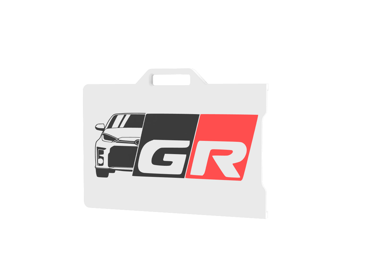 Yaris GR Badge Holder