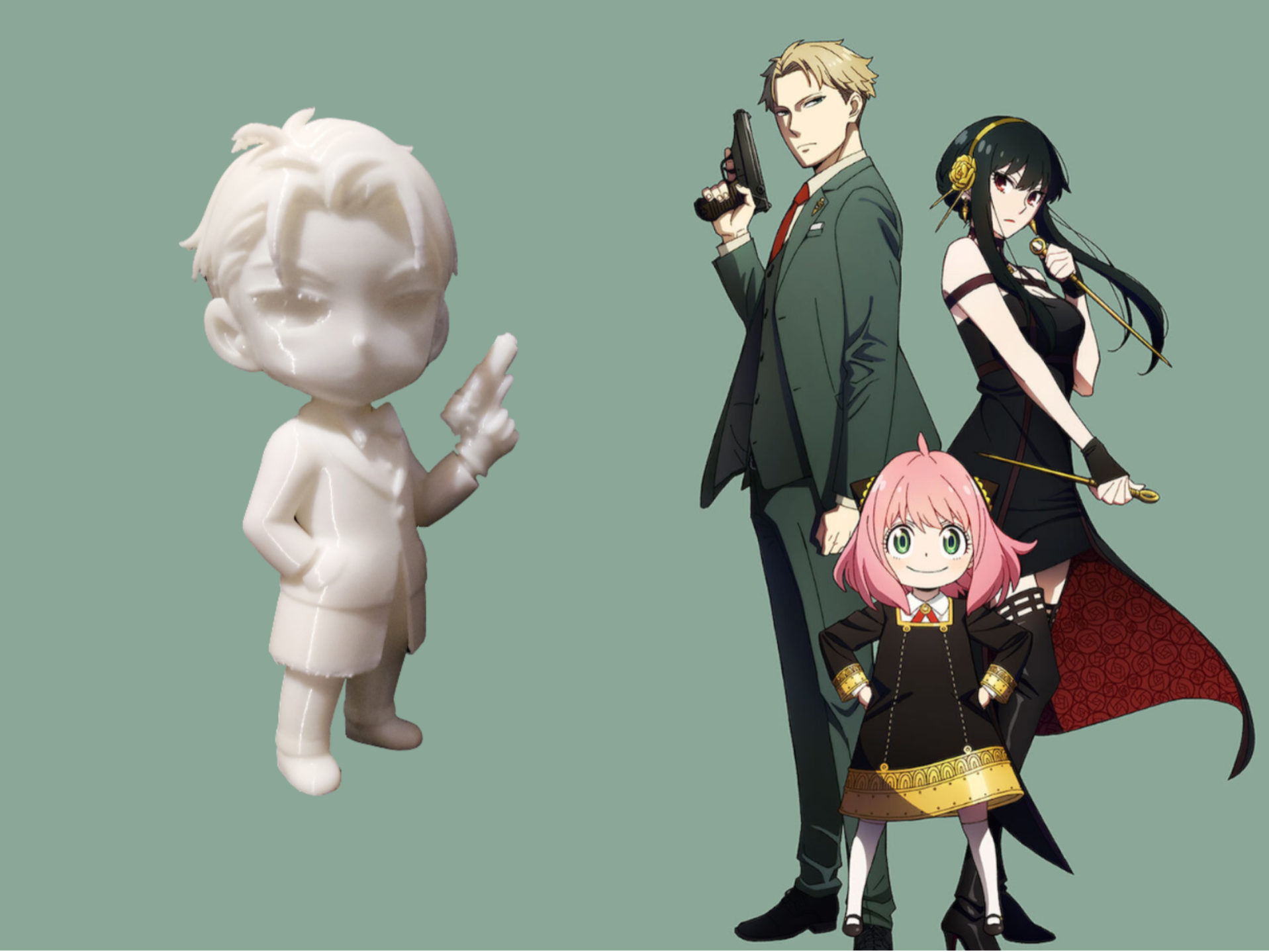 SPY x FAMILY - Loid Forger Chibi