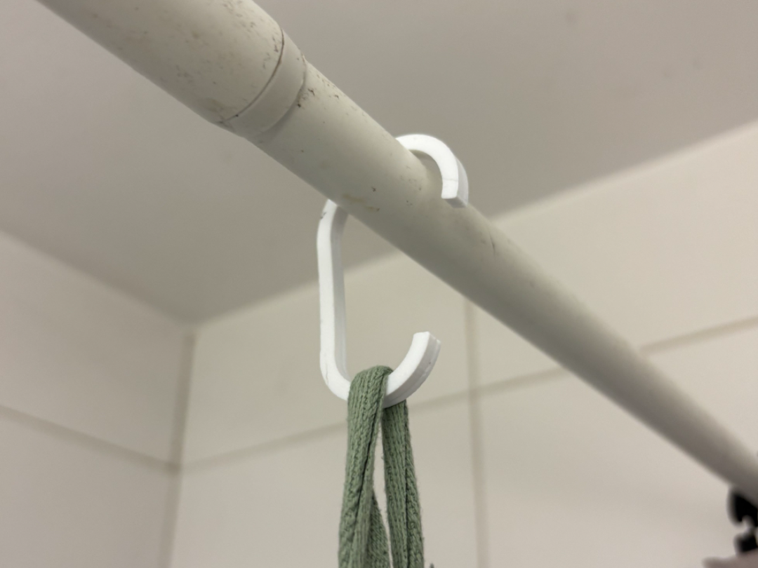Simple towel/coat hanger!